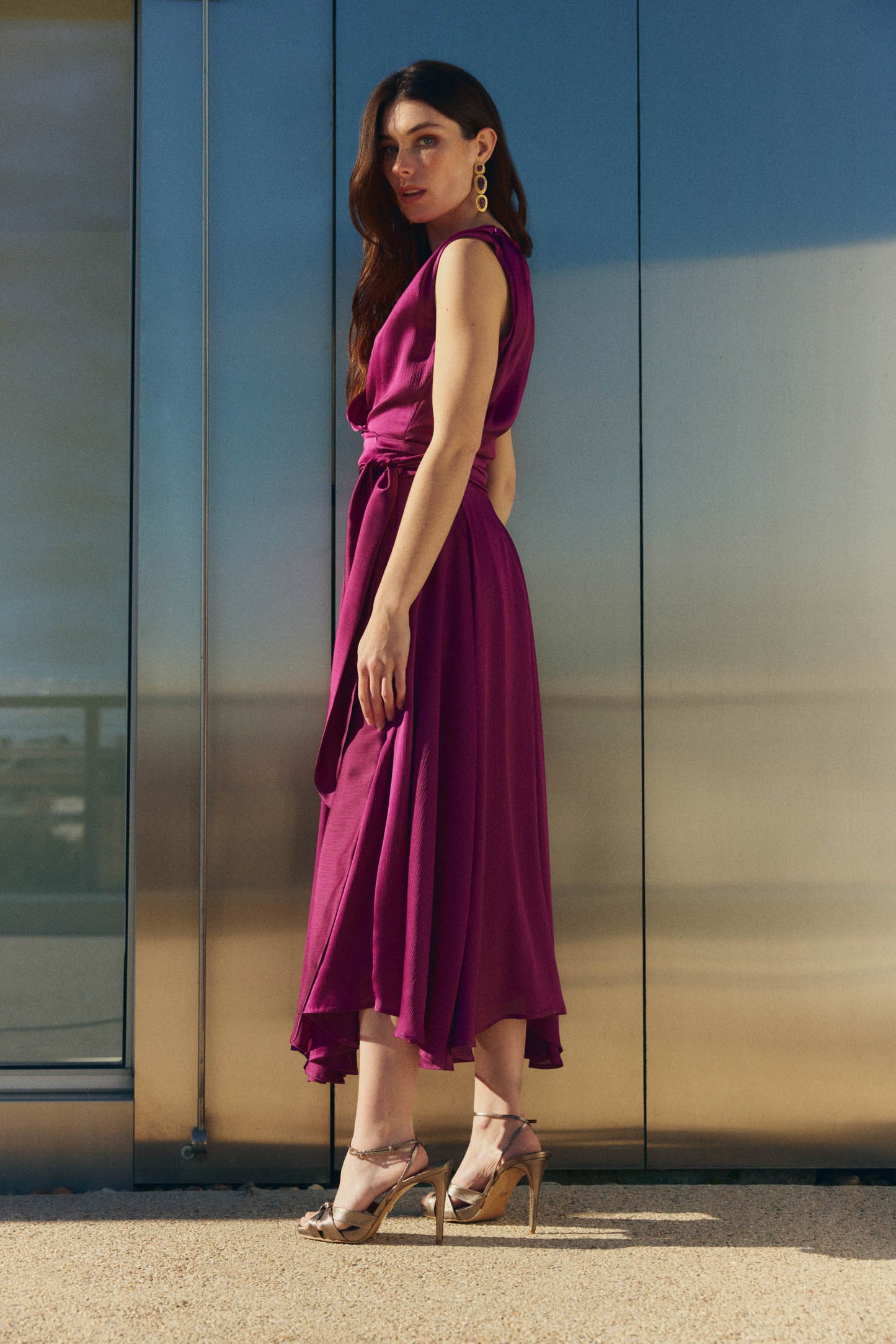 ANTONELLA Grape Dress