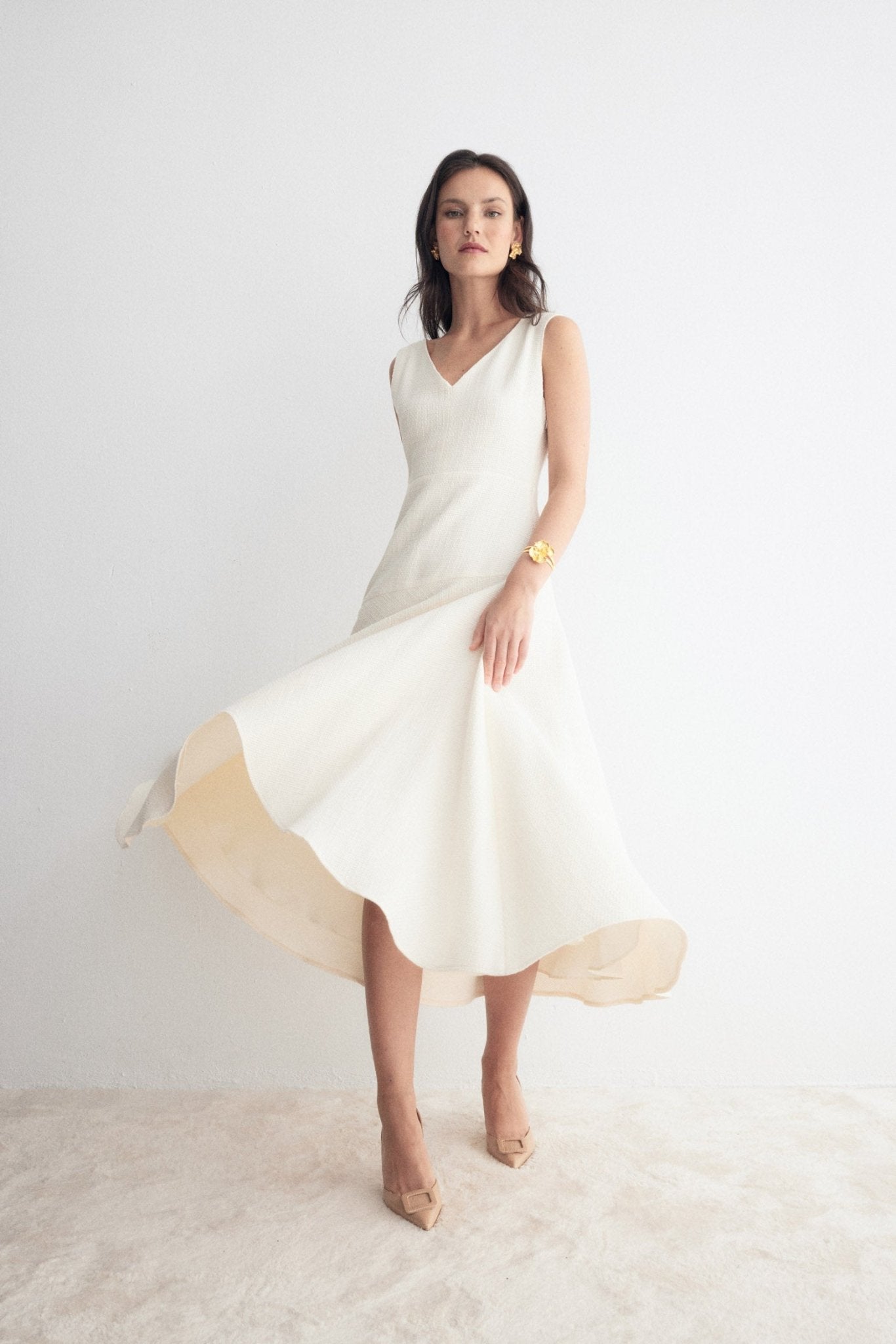 BARITA White Dress