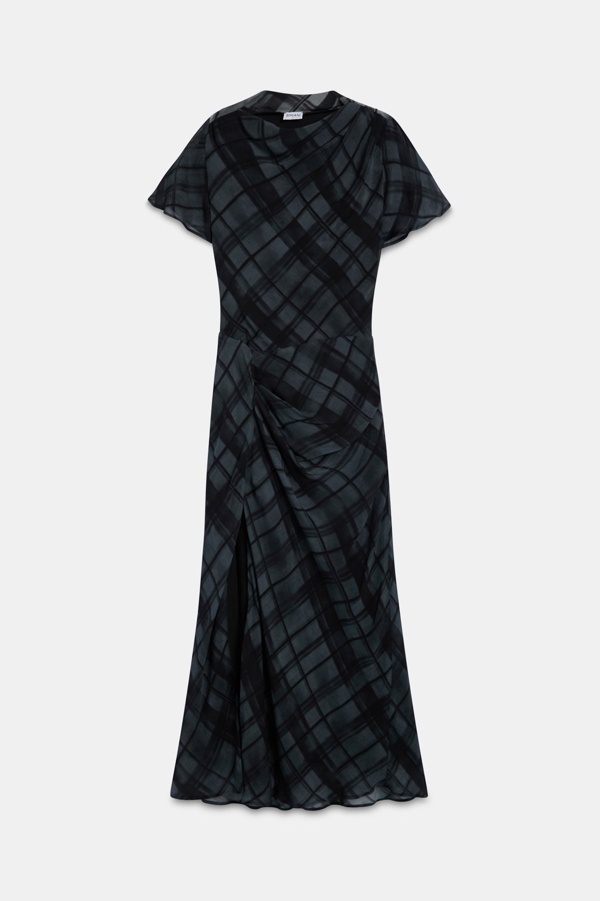 Vestido BIRDIE Cuadros Azul