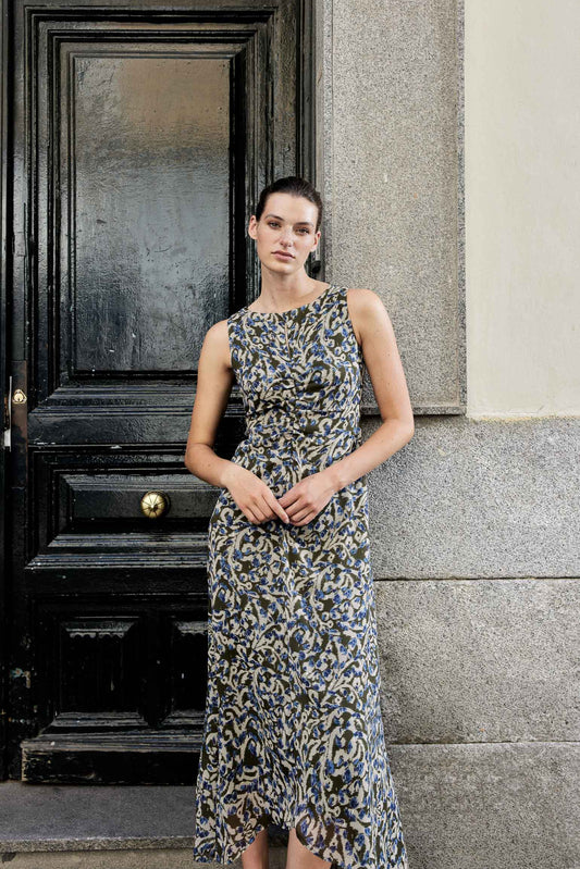 Vestido BLUEBELL Print Khaki