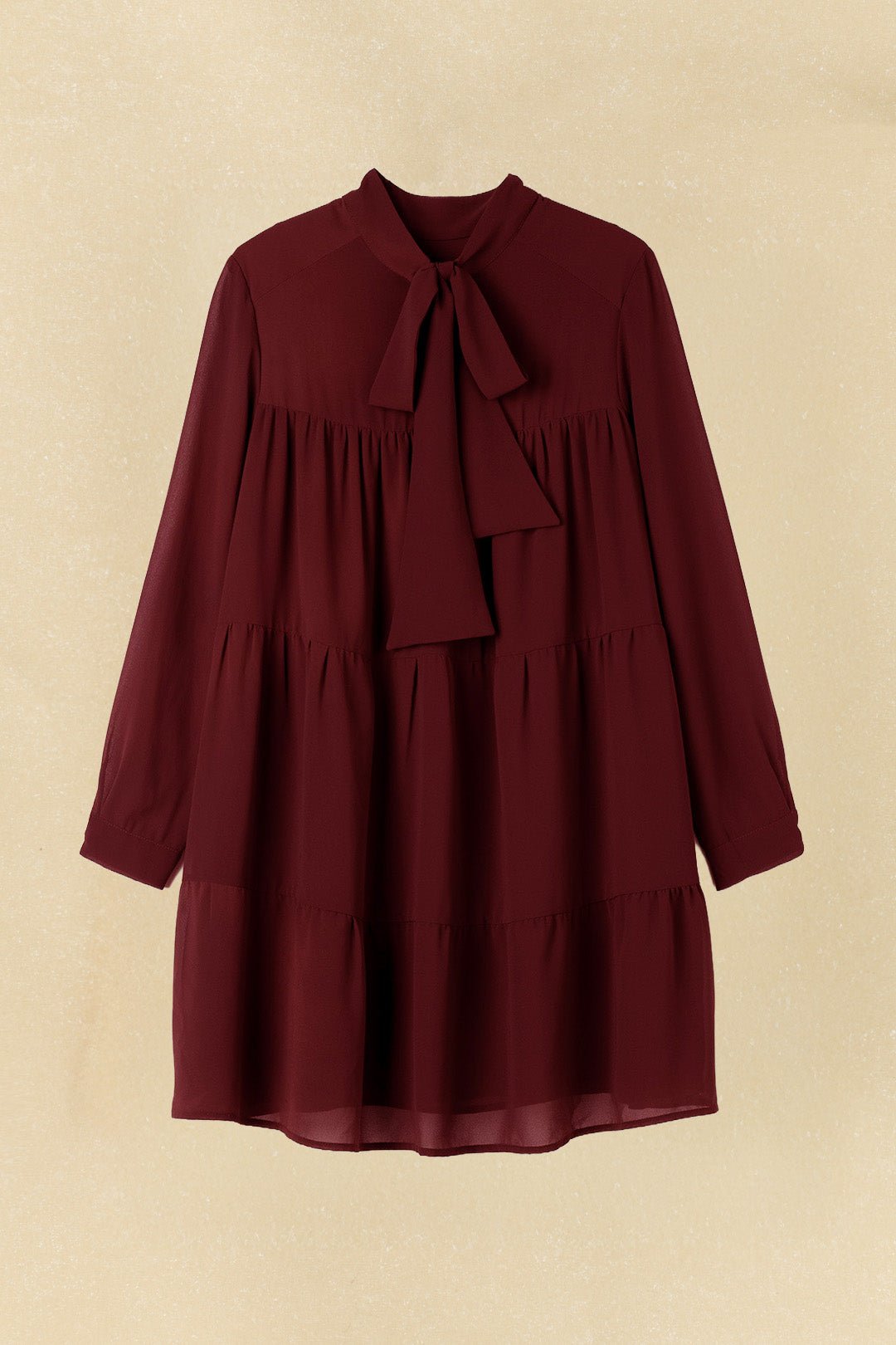 Vestido BOLTON Burdeos Monastrell - BIMANI