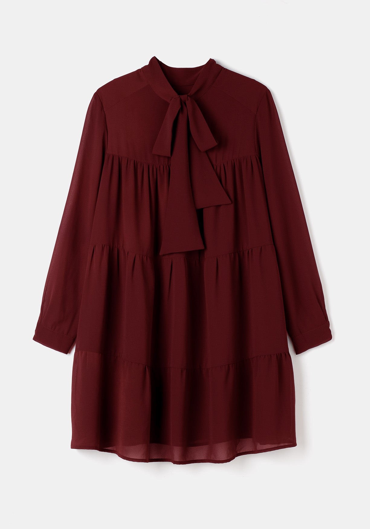 Vestido BOLTON Burdeos Monastrell