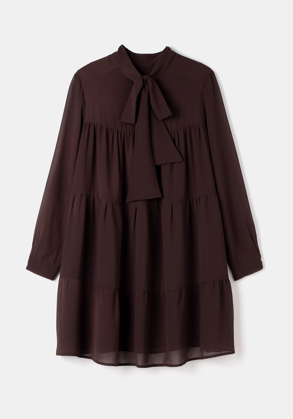 Vestido BOLTON Marrón Cacao - BIMANI