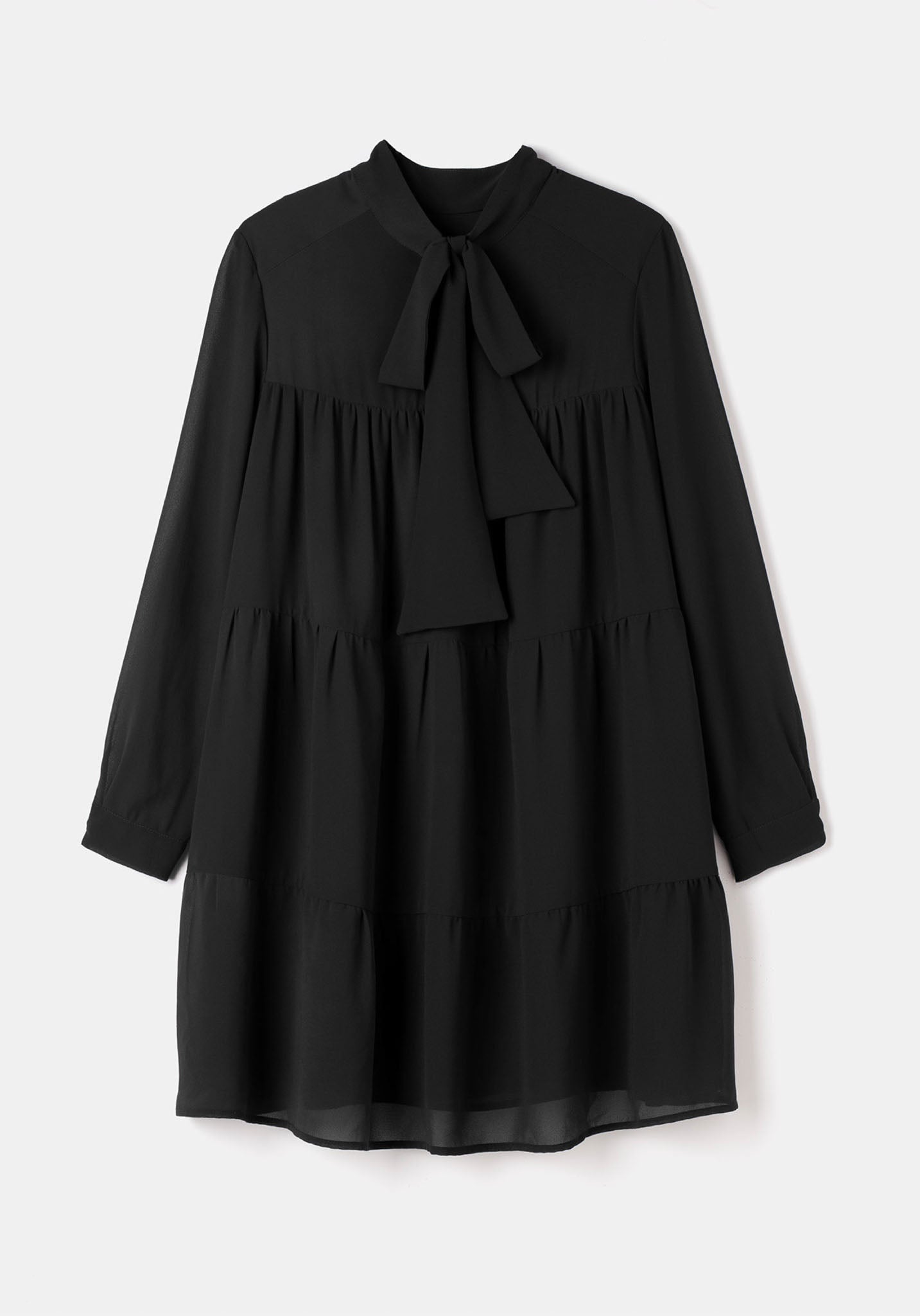 Vestido BOLTON Negro Magnético - BIMANI