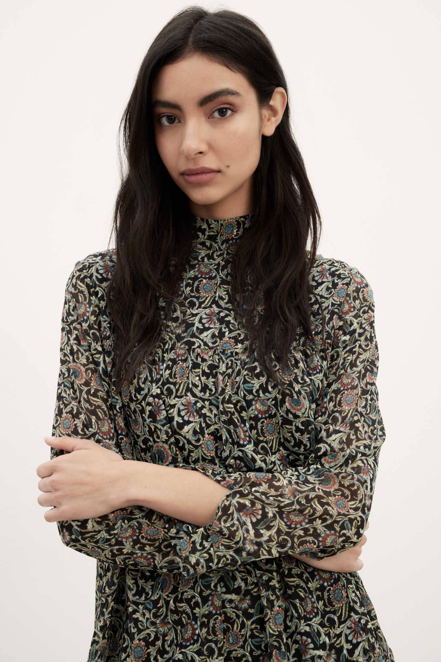 Vestido BOLTON Print Black - BIMANI