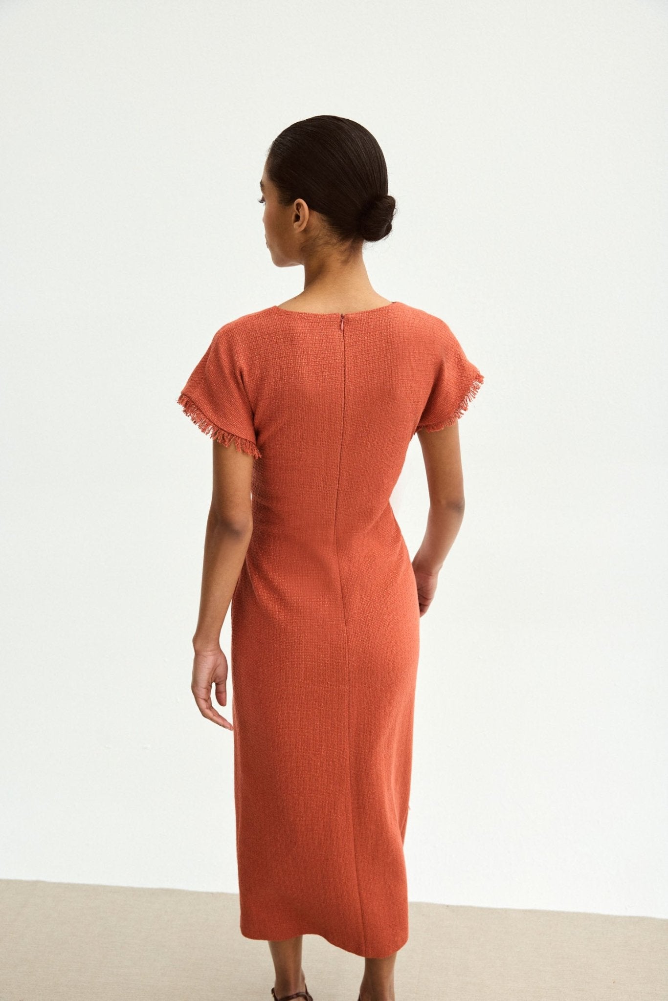 Vestido CATARINA Teja Caldero - BIMANI