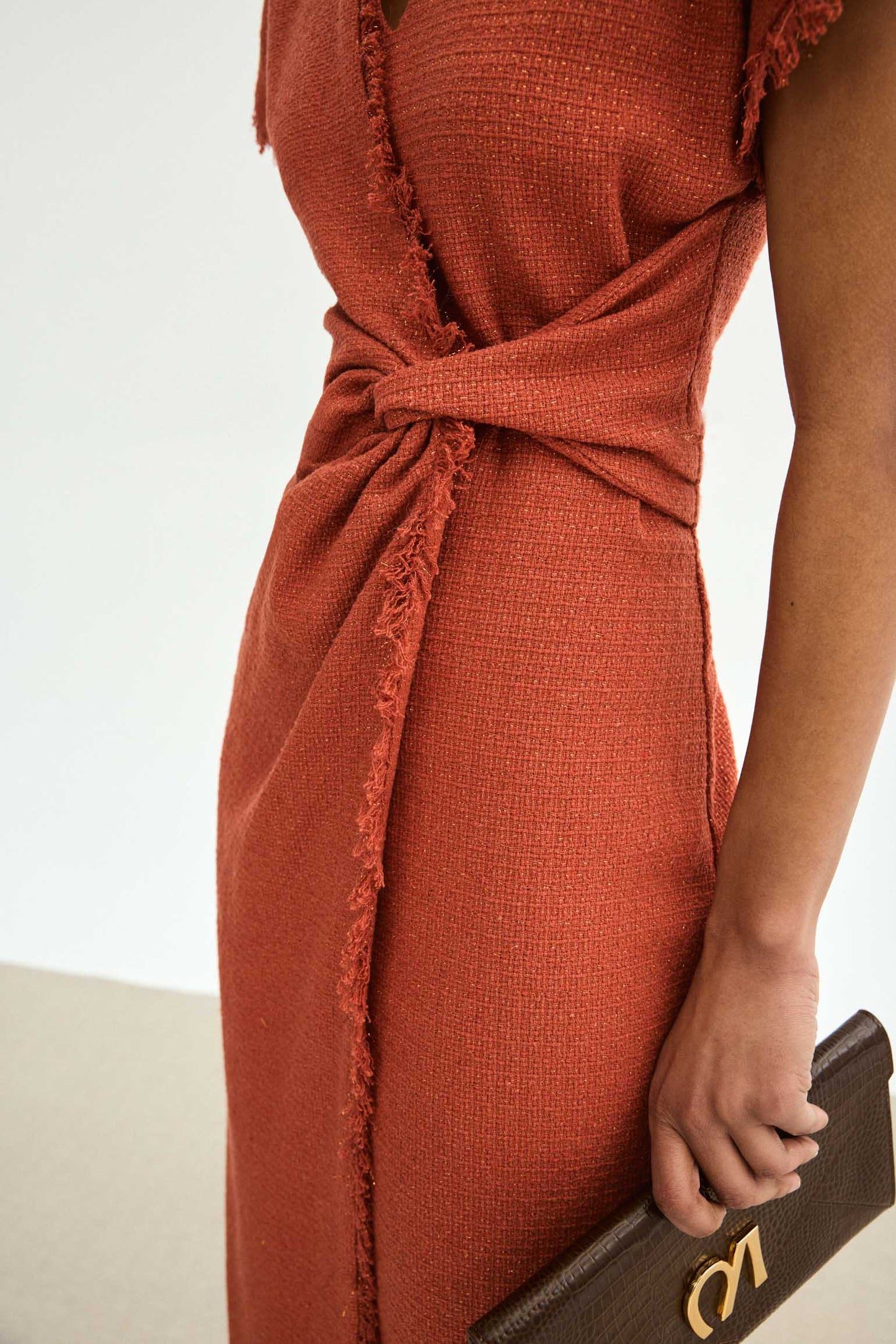 Vestido CATARINA Teja Caldero - BIMANI