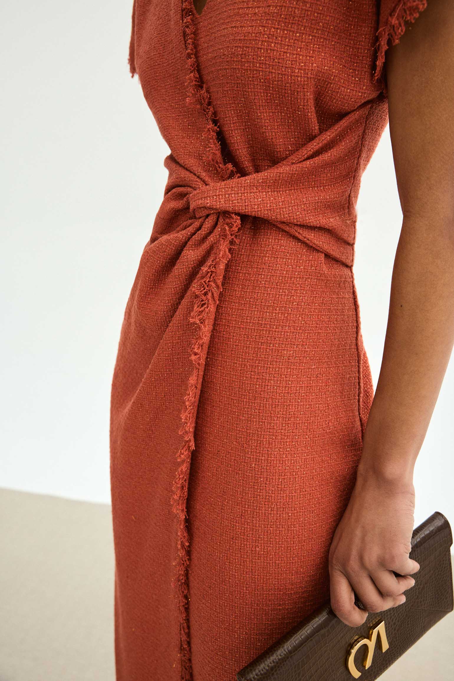 Vestido CATARINA Teja Caldero - BIMANI