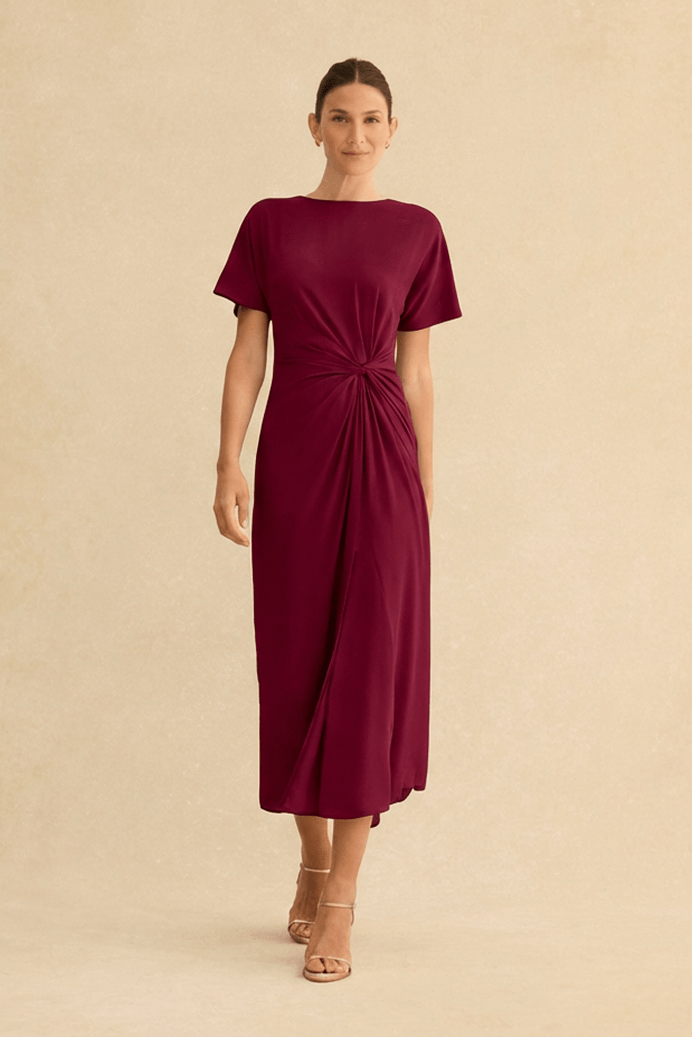 Vestido CHLOÉ Granate Magma - BIMANI