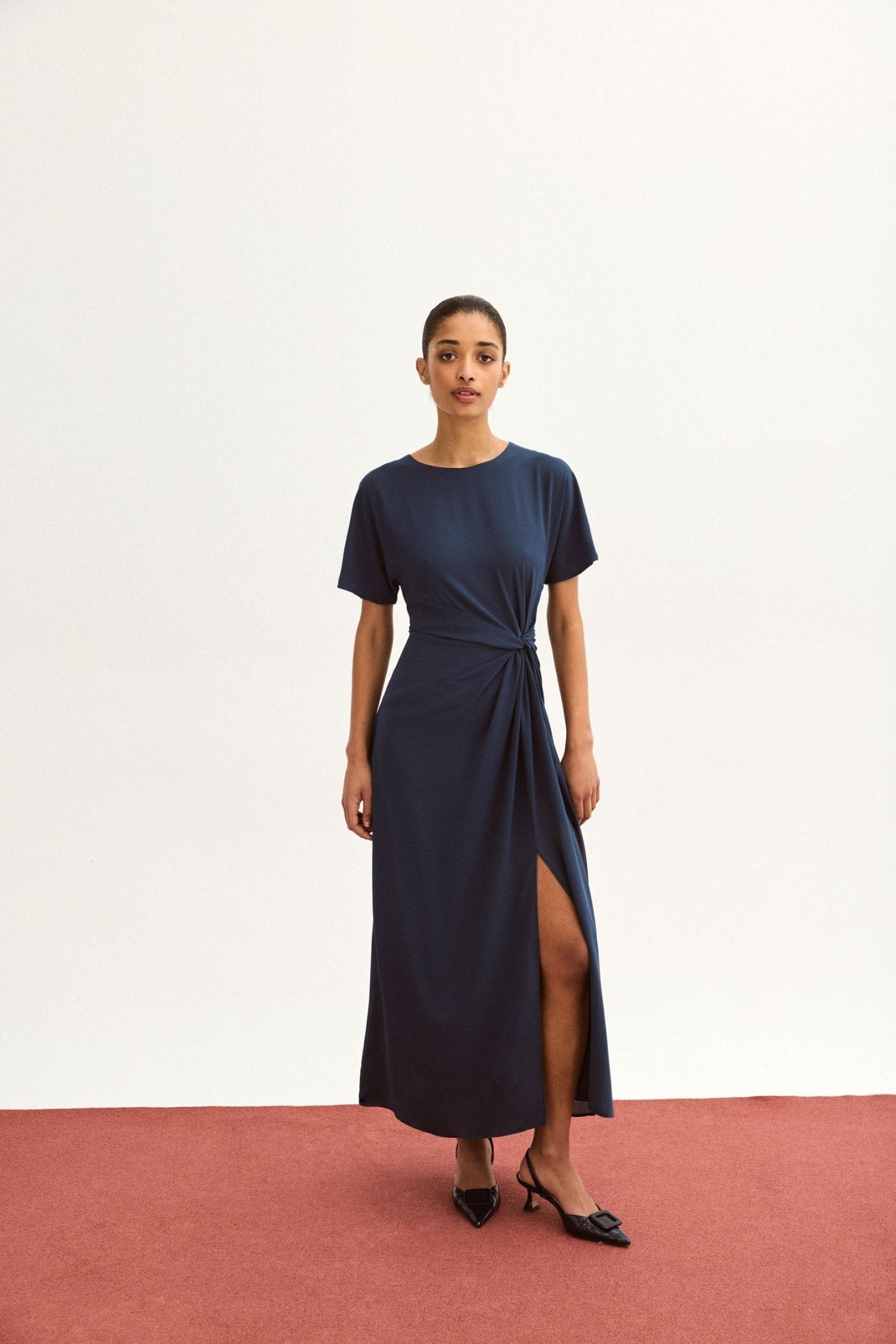 Vestido CHLOE Azul Cantábrico - BIMANI