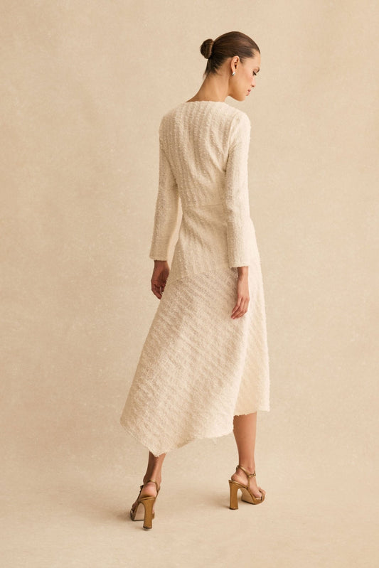 Vestido CLEMENTINE Blanco Hielo - BIMANI