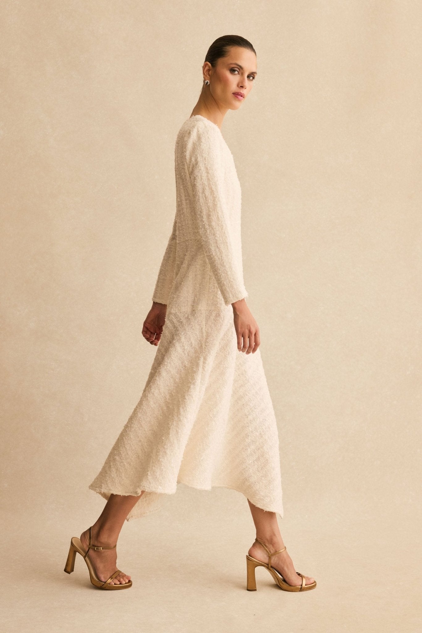 Vestido CLEMENTINE Blanco Hielo - BIMANI