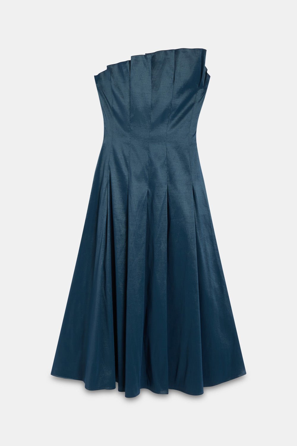 Vestido CORDELIA Azul Petróleo