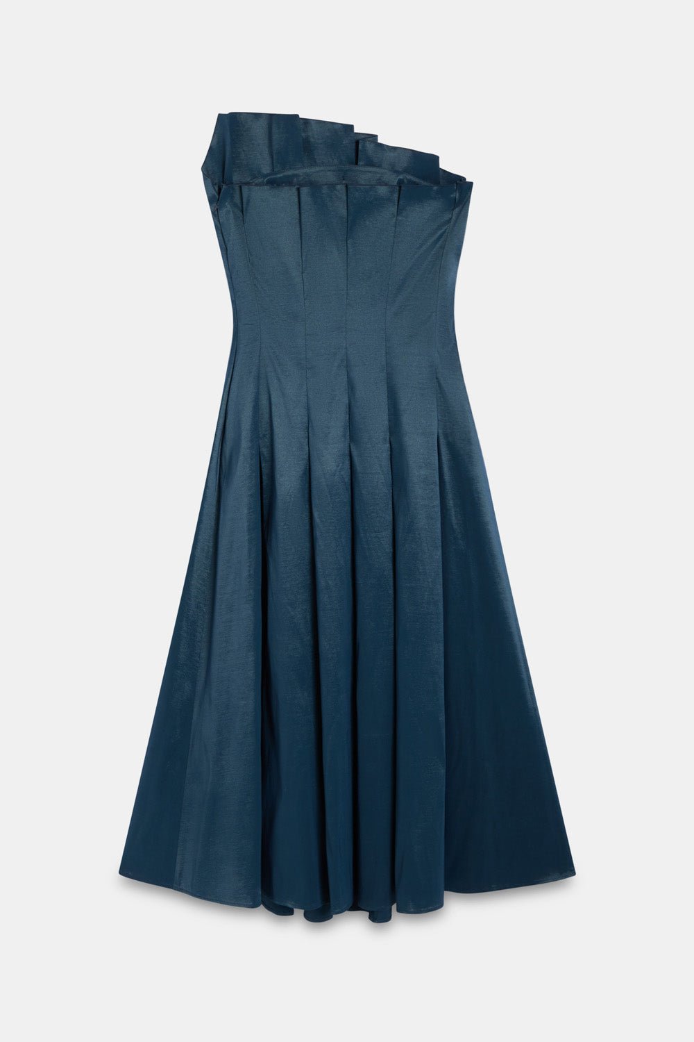 Vestido CORDELIA Azul Petróleo