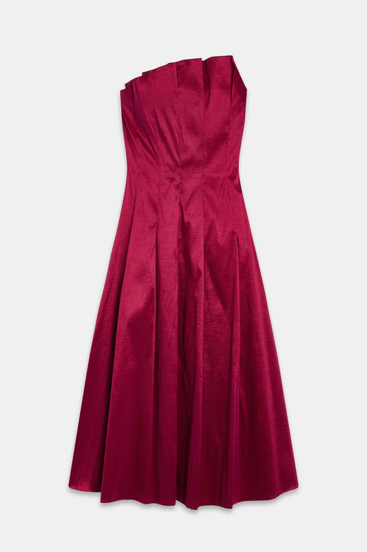 Vestido CORDELIA Cereza Árida - BIMANI