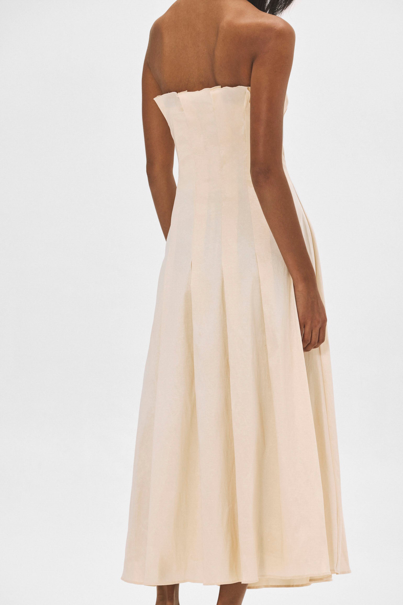 Vestido CORDELIA Crema - BIMANI