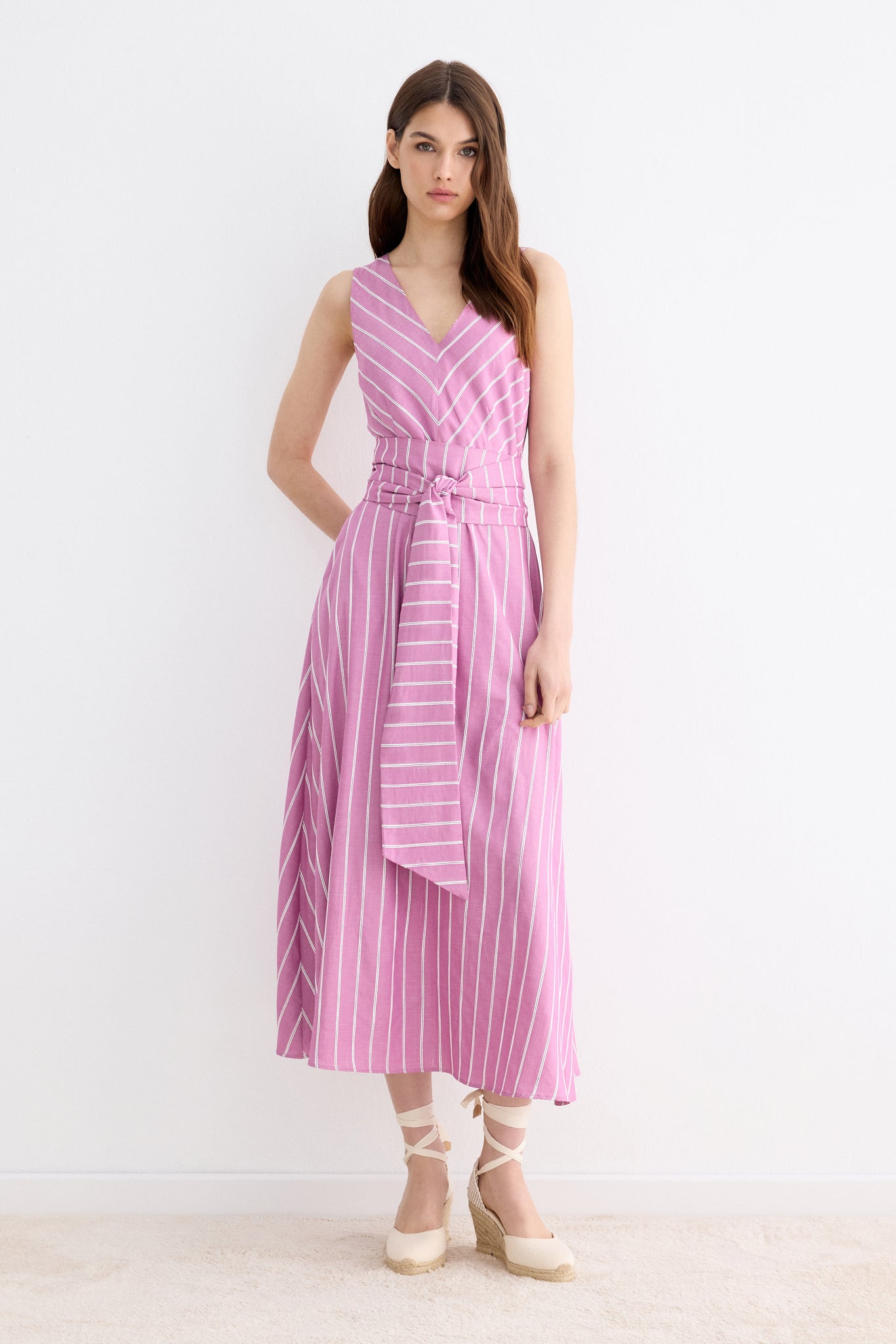 Vestido DEIÁ Rose Stripes - BIMANI