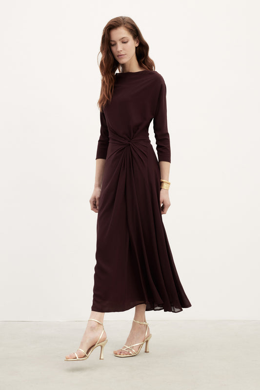 DIANE Dress Burgundy