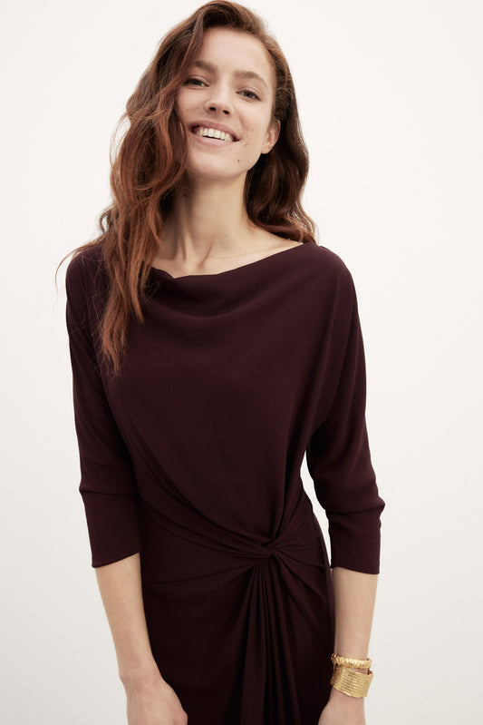 DIANE Dress Burgundy