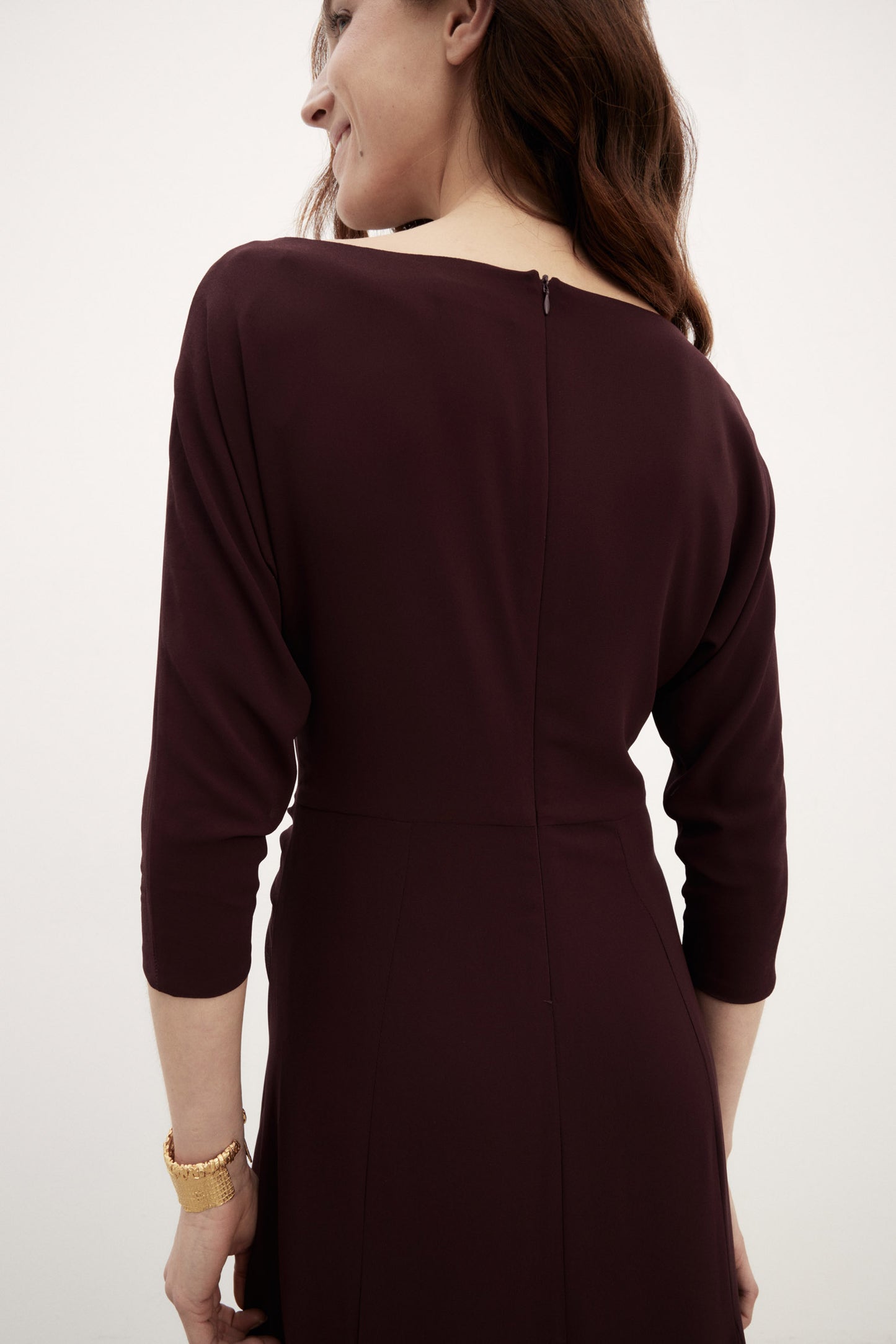 DIANE Dress Burgundy