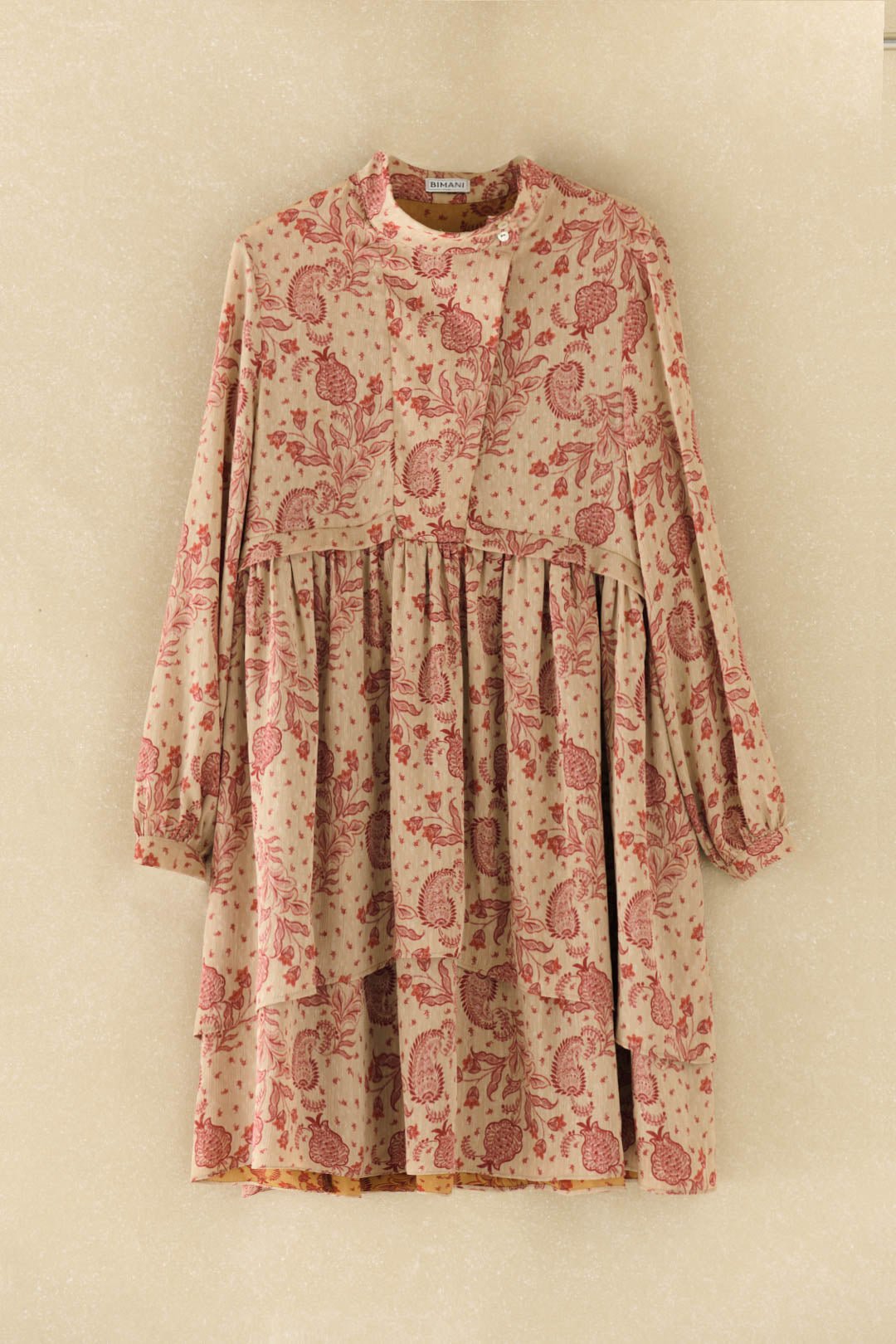 Vestido DUNA Estampado Teja - BIMANI