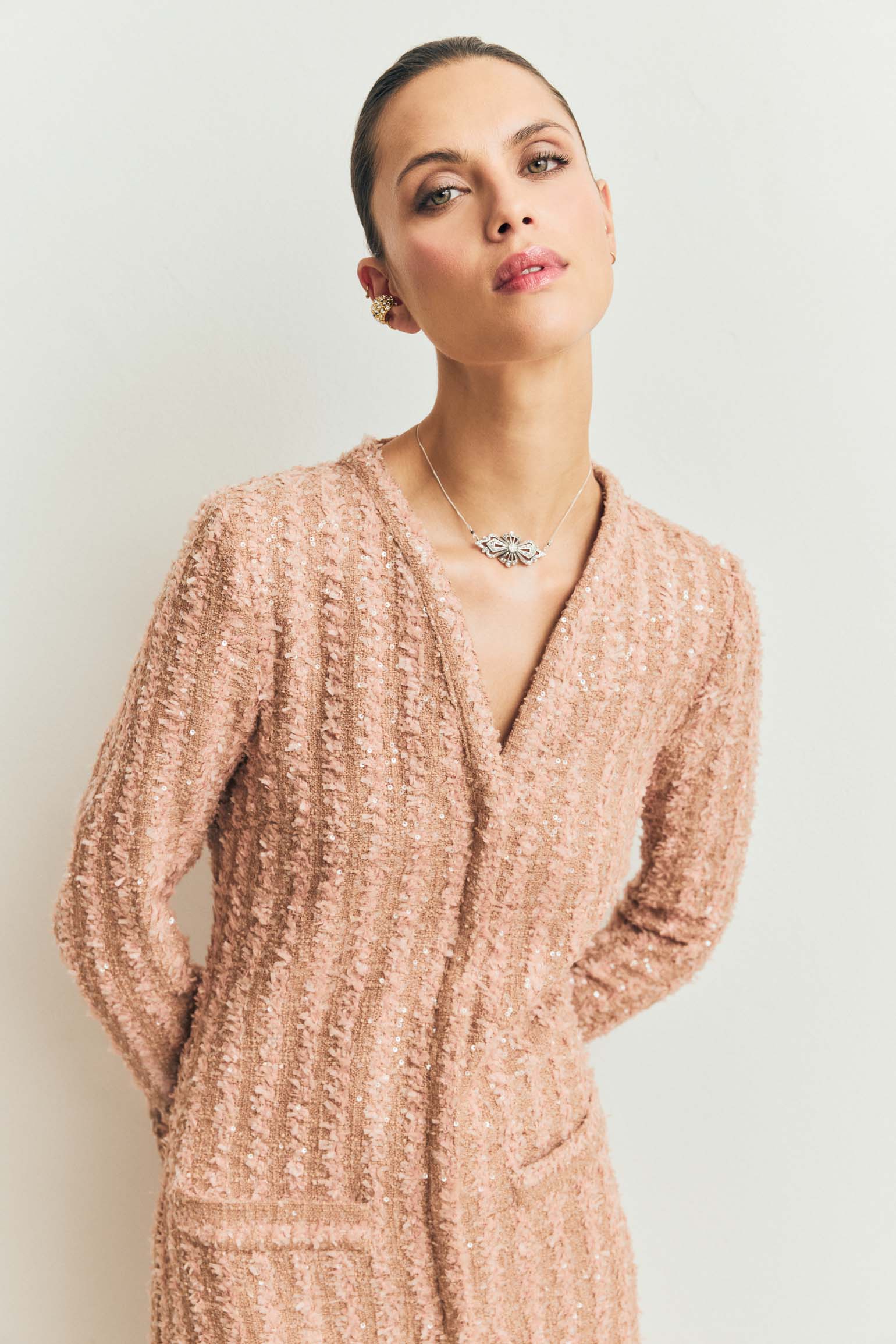 Vestido EMMELINE Nude - BIMANI