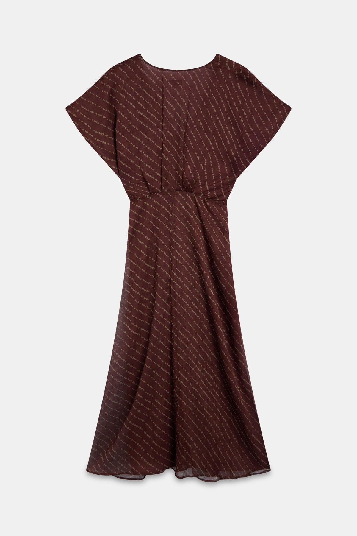 Vestido GAIA Estampado Teja