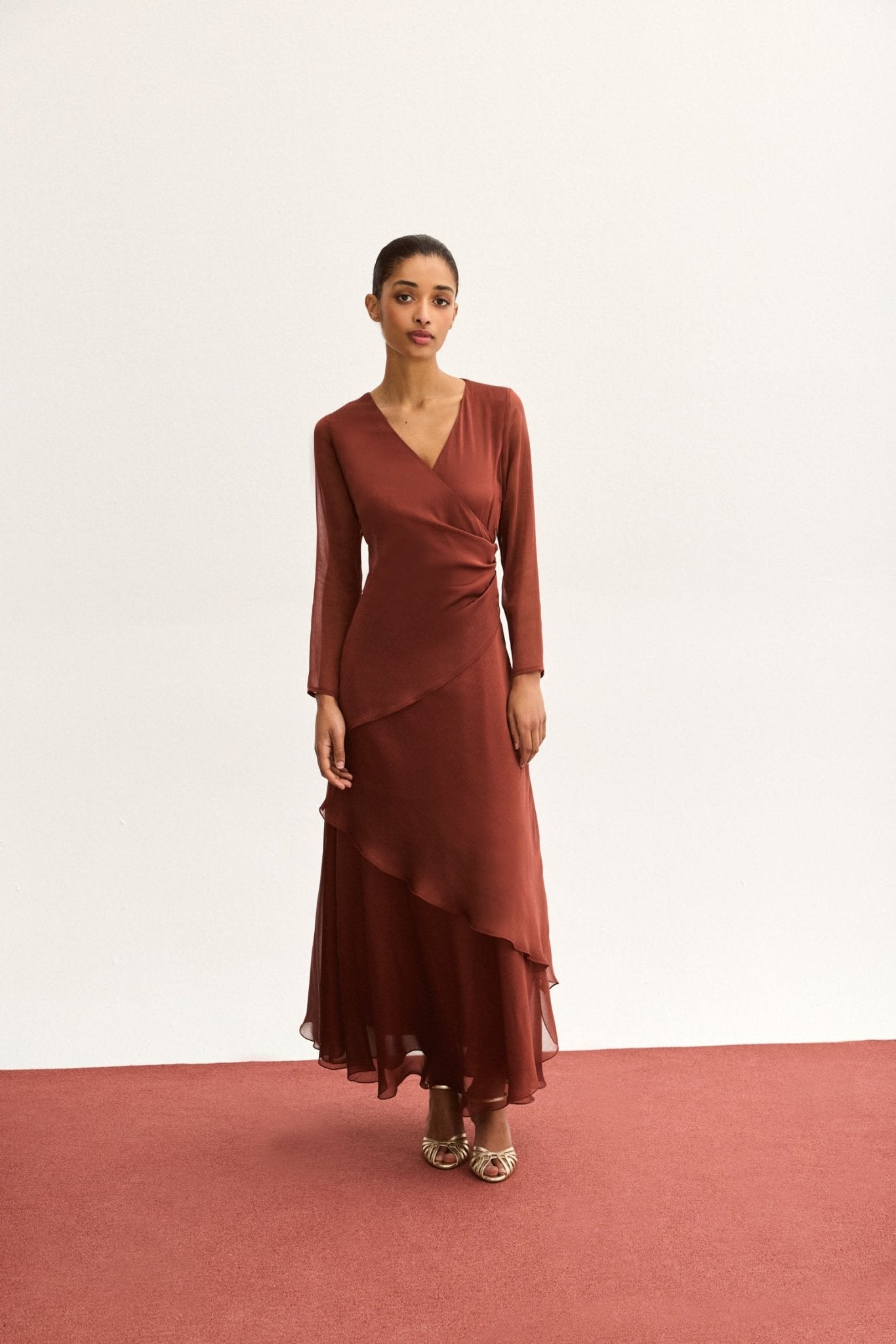 Vestido GIA Teja Caldero - BIMANI