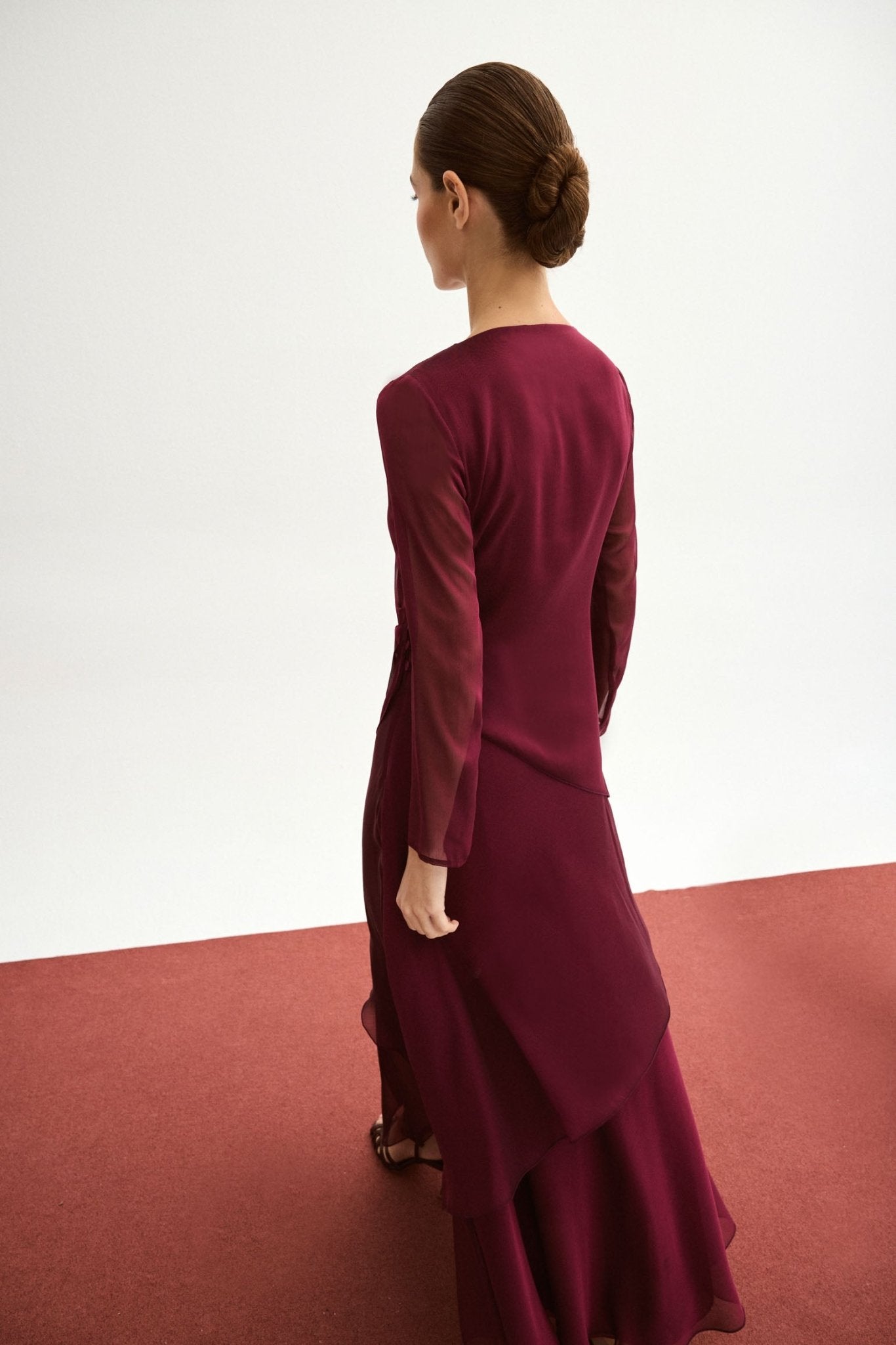 Vestido GIA Cereza Árida - BIMANI