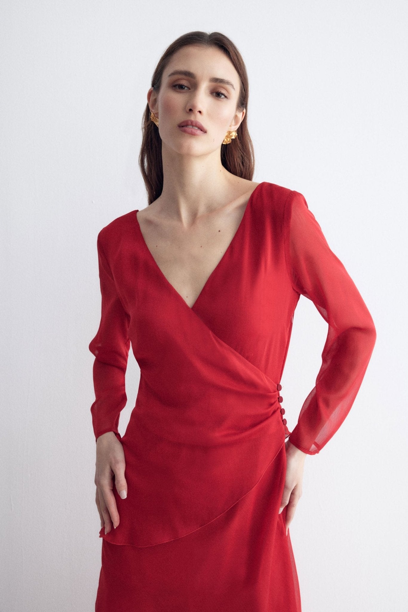 Vestido GIA Red - BIMANI