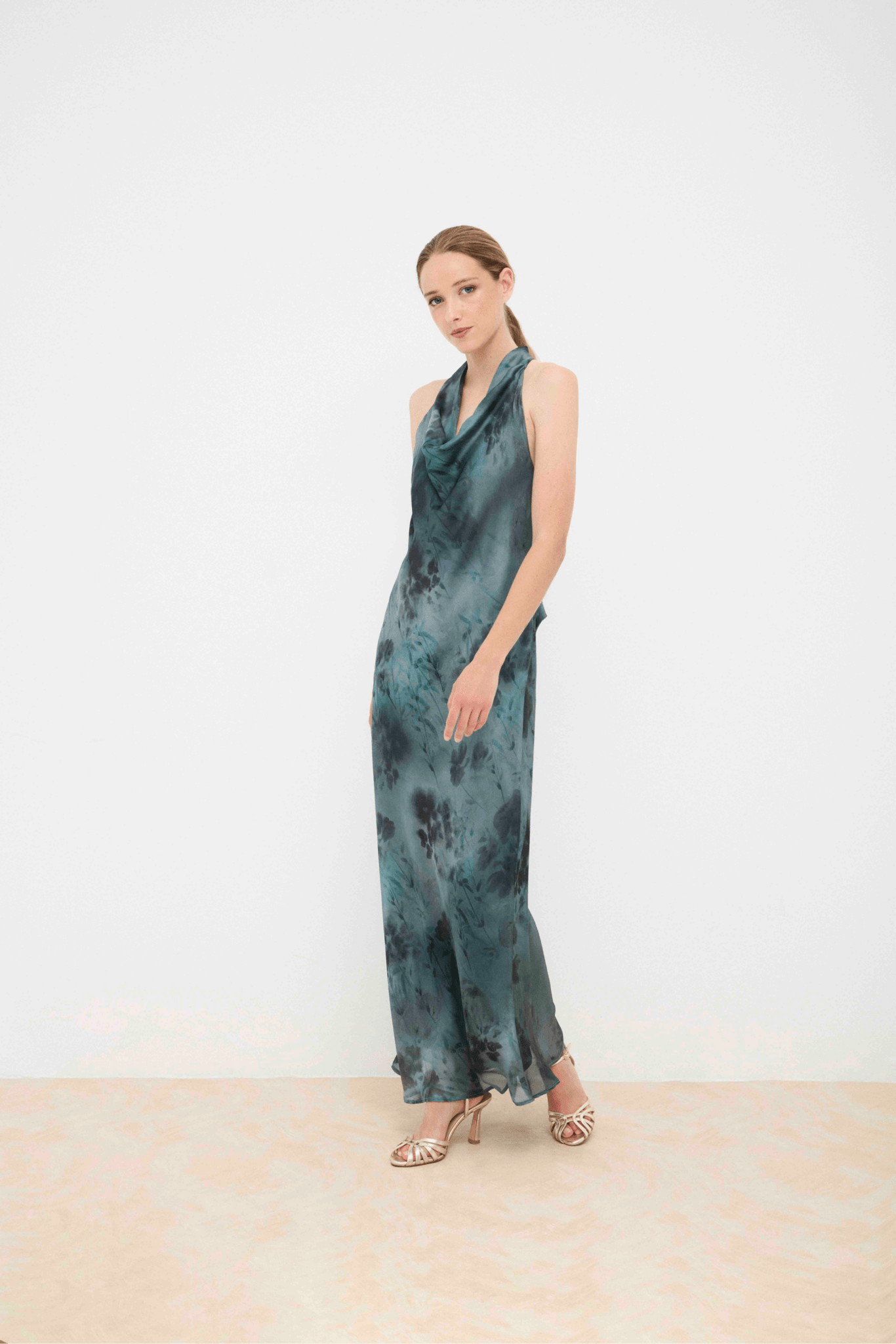 Vestido HELENA Estampado Laguna