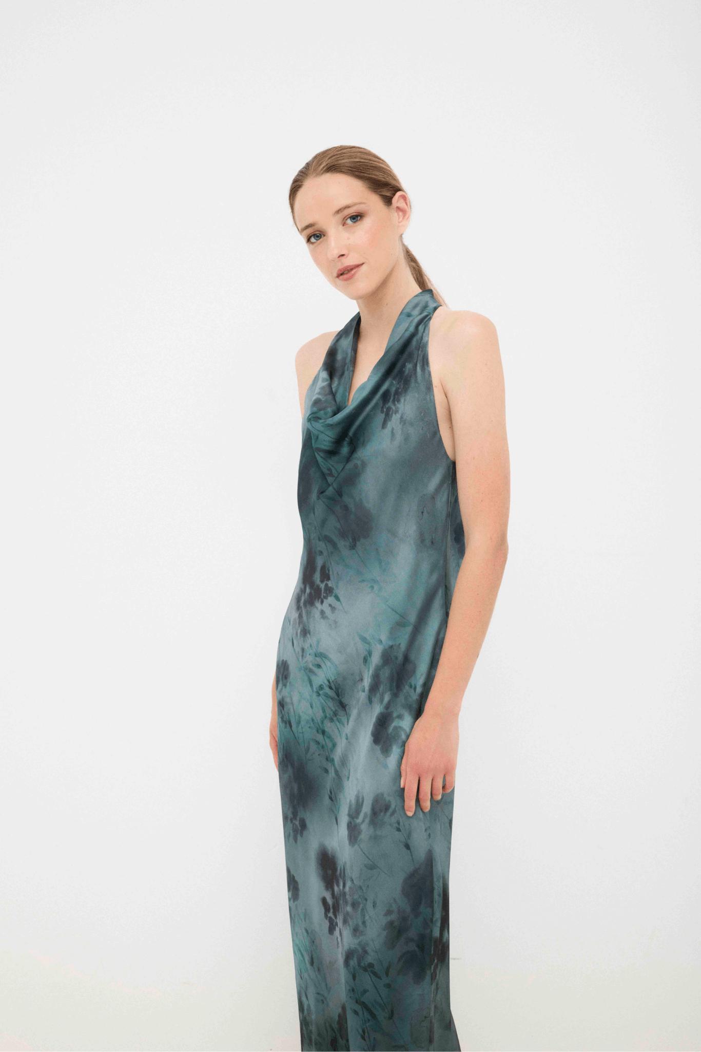 Vestido HELENA Estampado Laguna