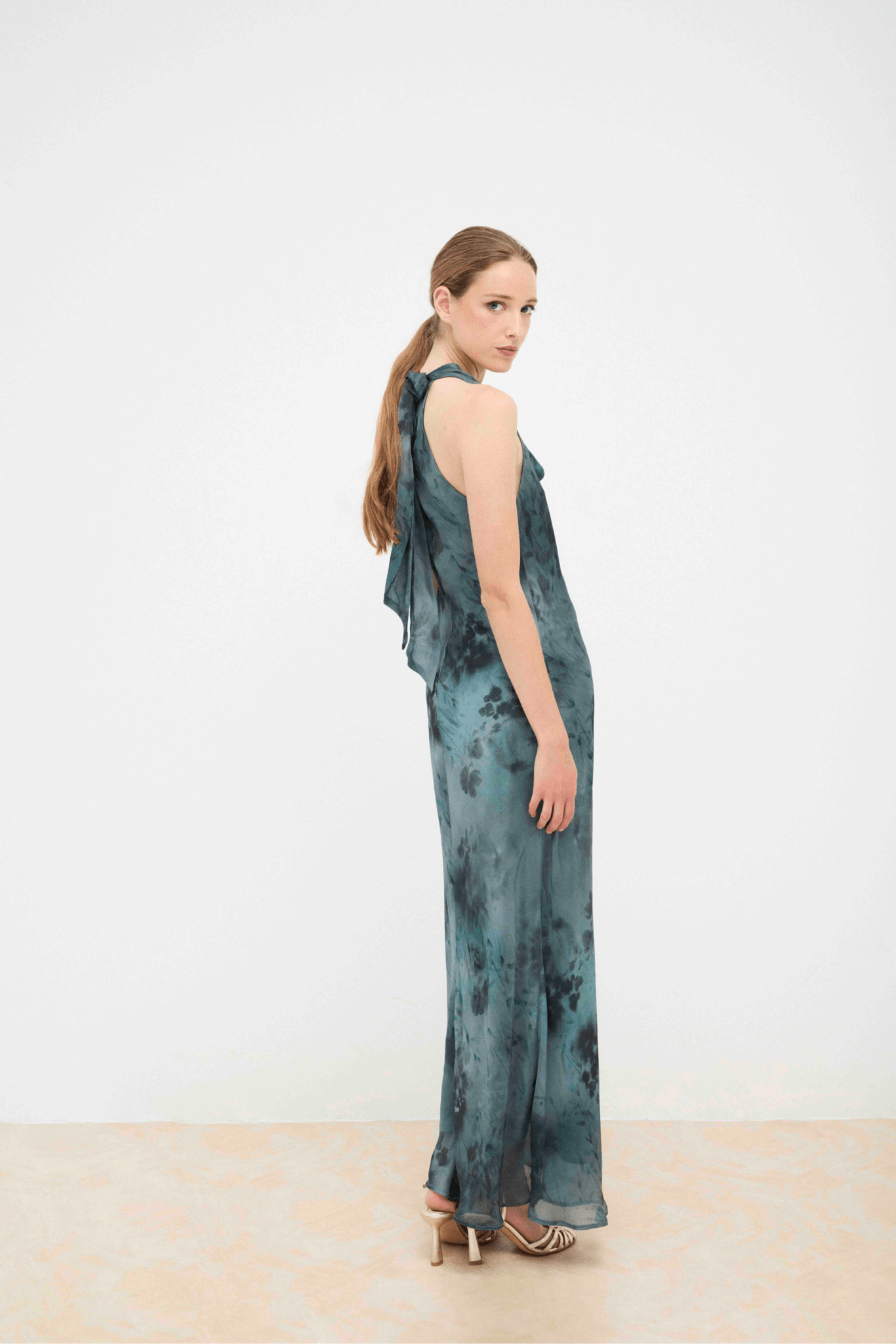 Vestido HELENA Estampado Laguna