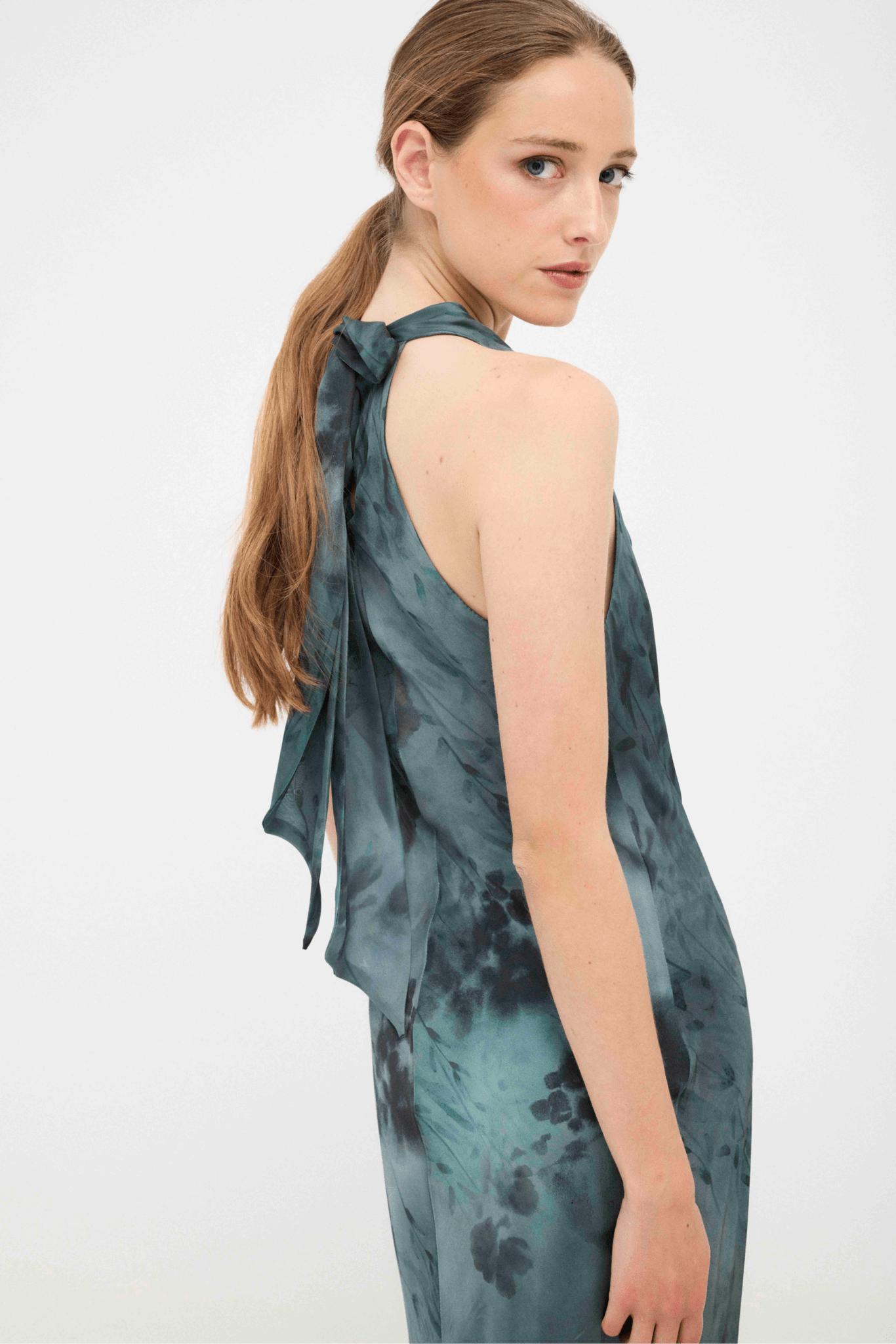 Vestido HELENA Estampado Laguna
