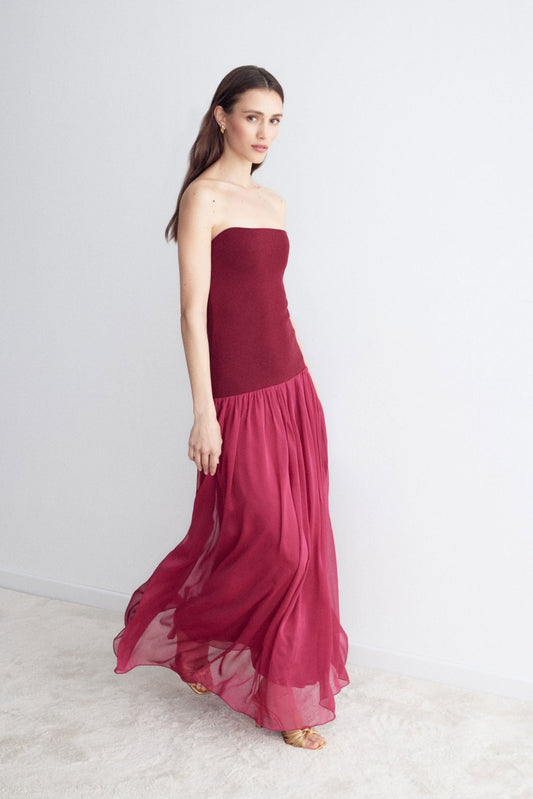 Vestido IRIS Cherry - BIMANI