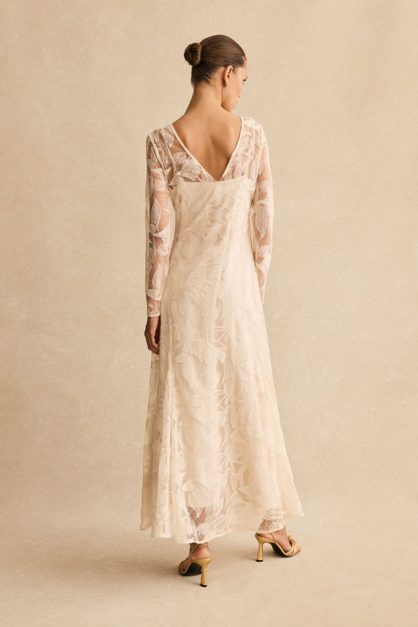 Vestido ISABELLA Blanco Hielo - BIMANI