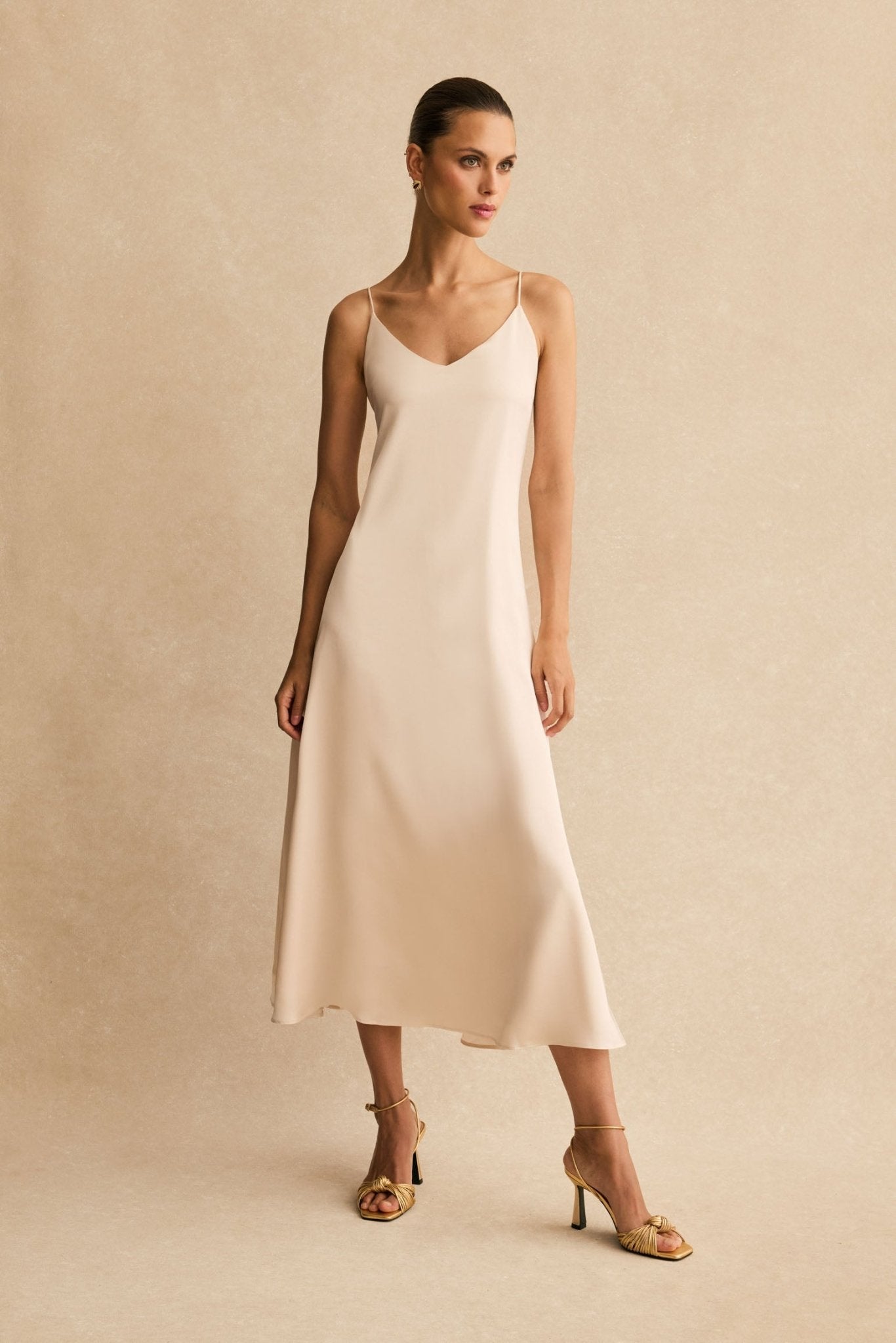 Vestido ISABELLA Blanco Hielo - BIMANI