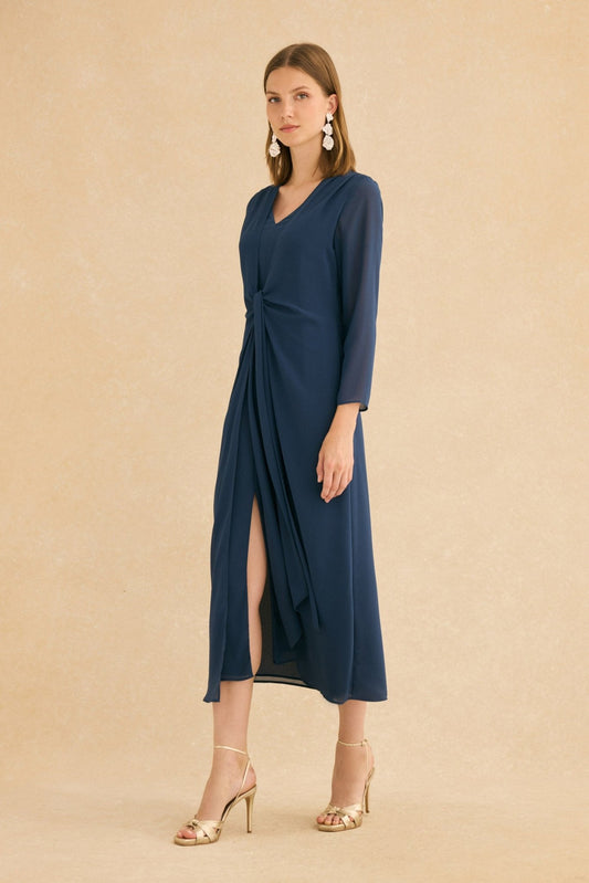 Vestido ISLA Azul Cantábrico - BIMANI