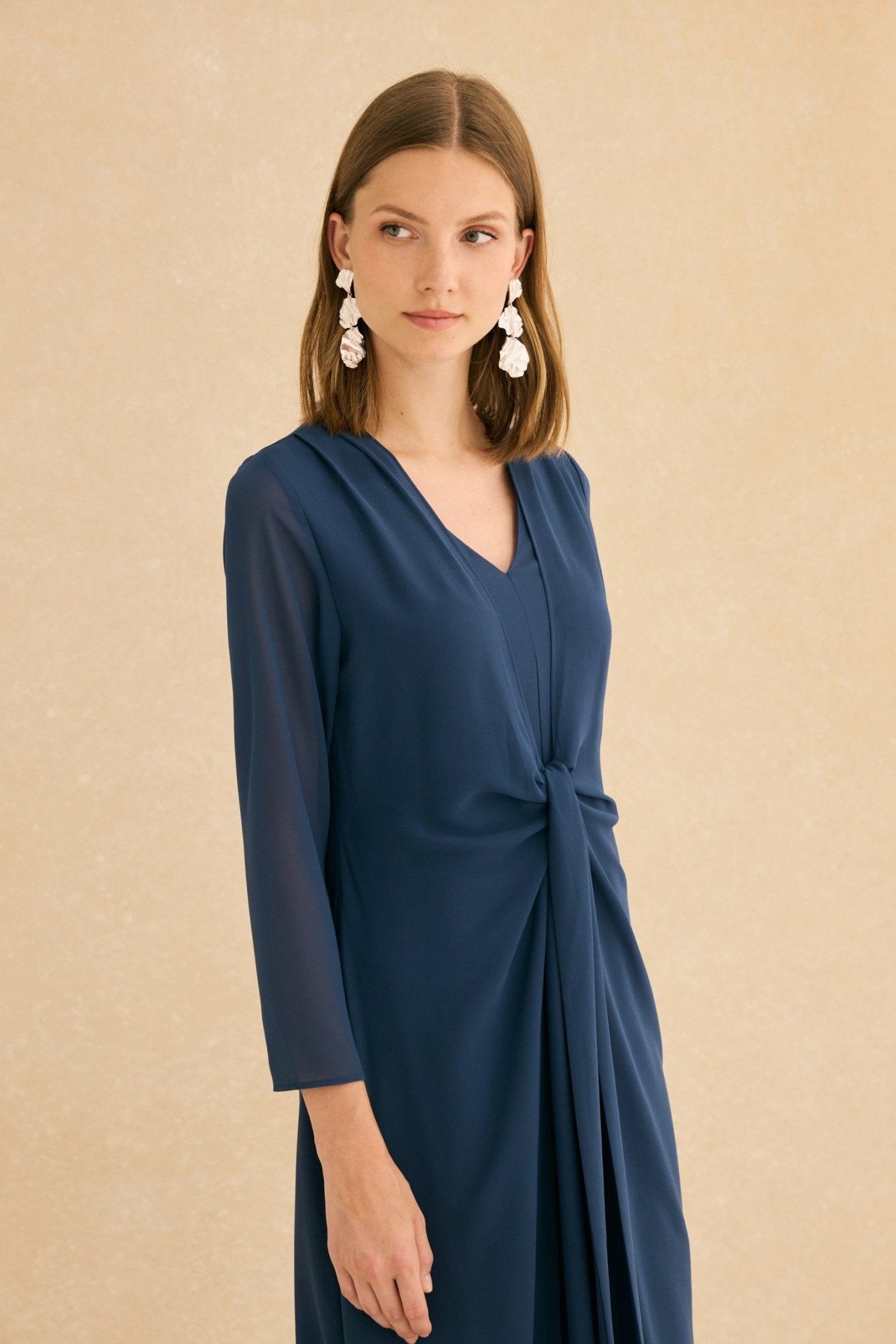 Vestido ISLA Azul Cantábrico - BIMANI