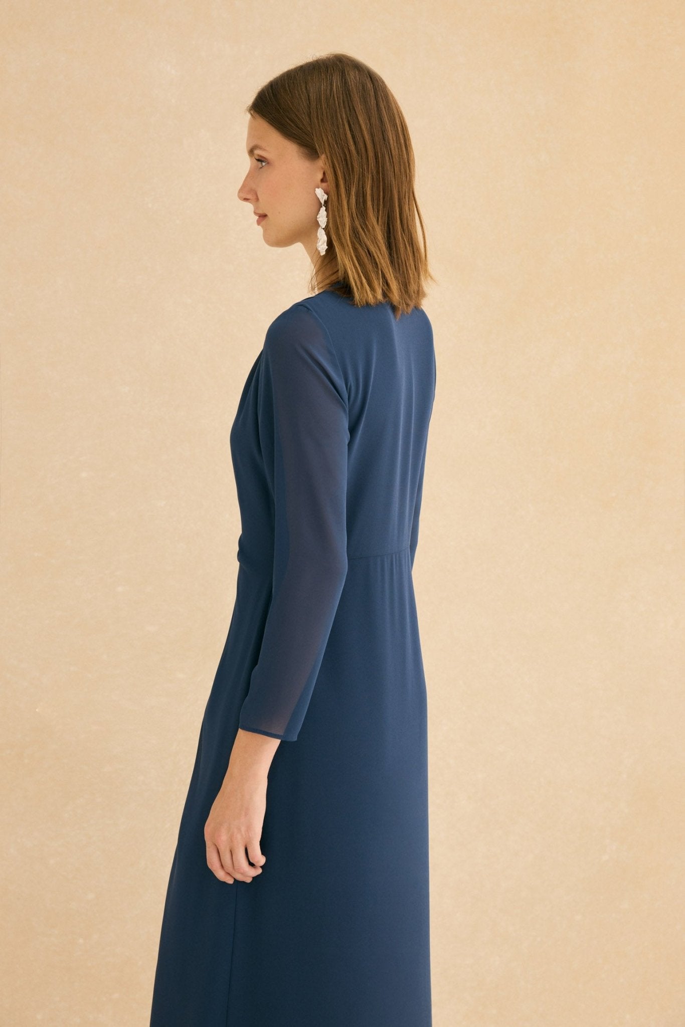 Vestido ISLA Azul Cantábrico - BIMANI