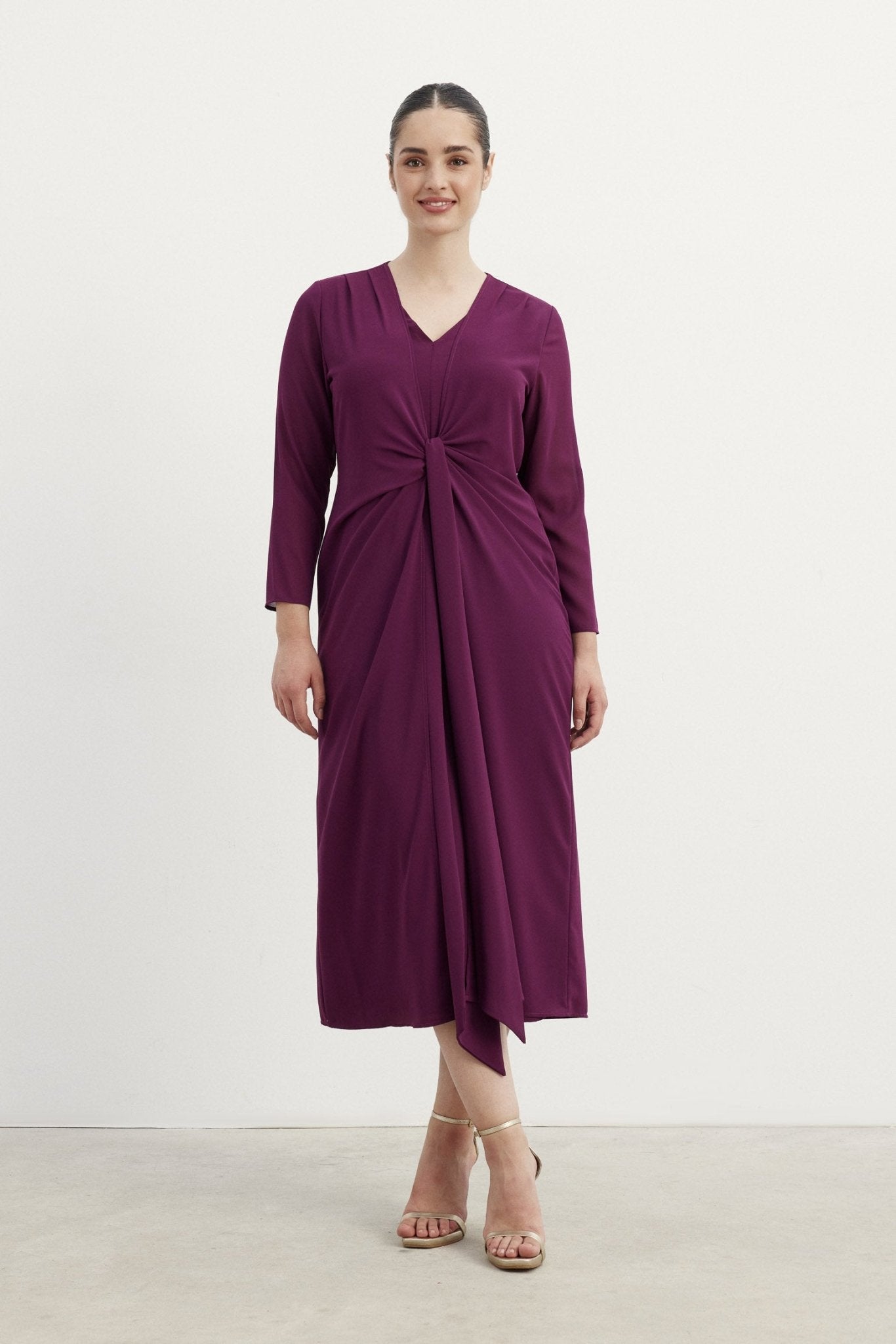 Vestido ISLA Grape - BIMANI