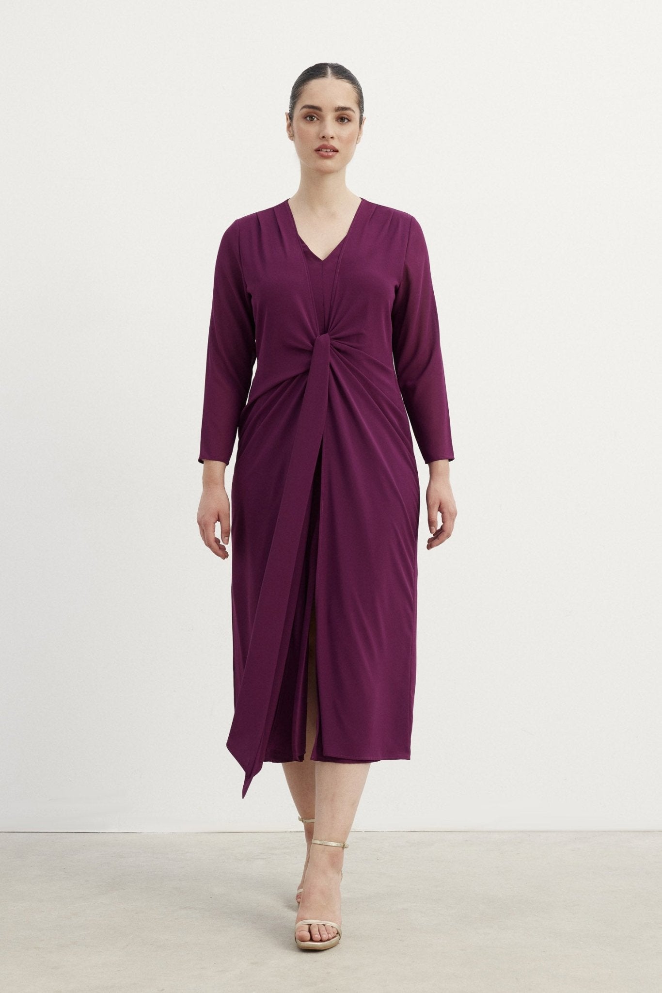 Vestido ISLA Grape - BIMANI