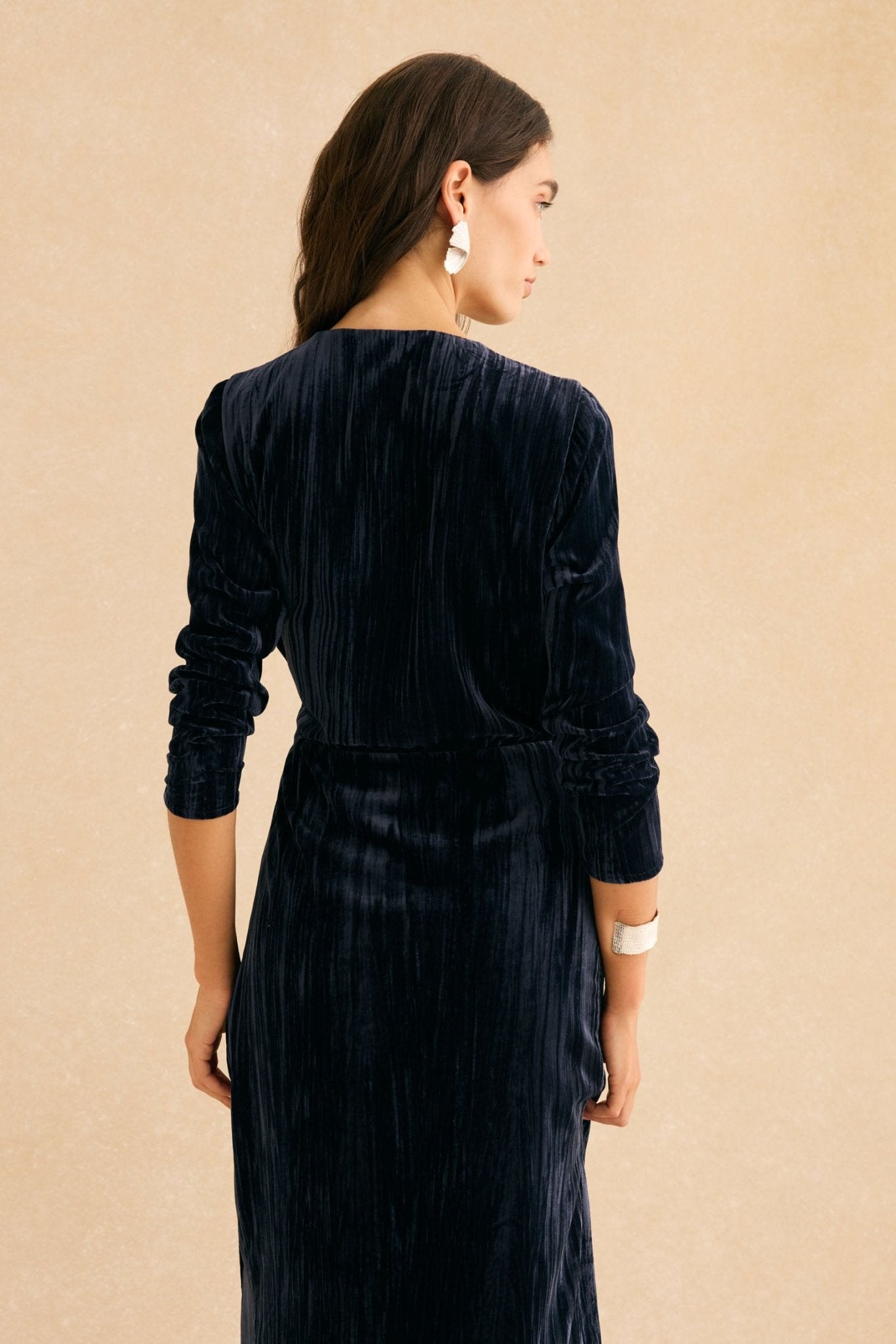 Vestido ISOLDE Azul Atlántico - BIMANI