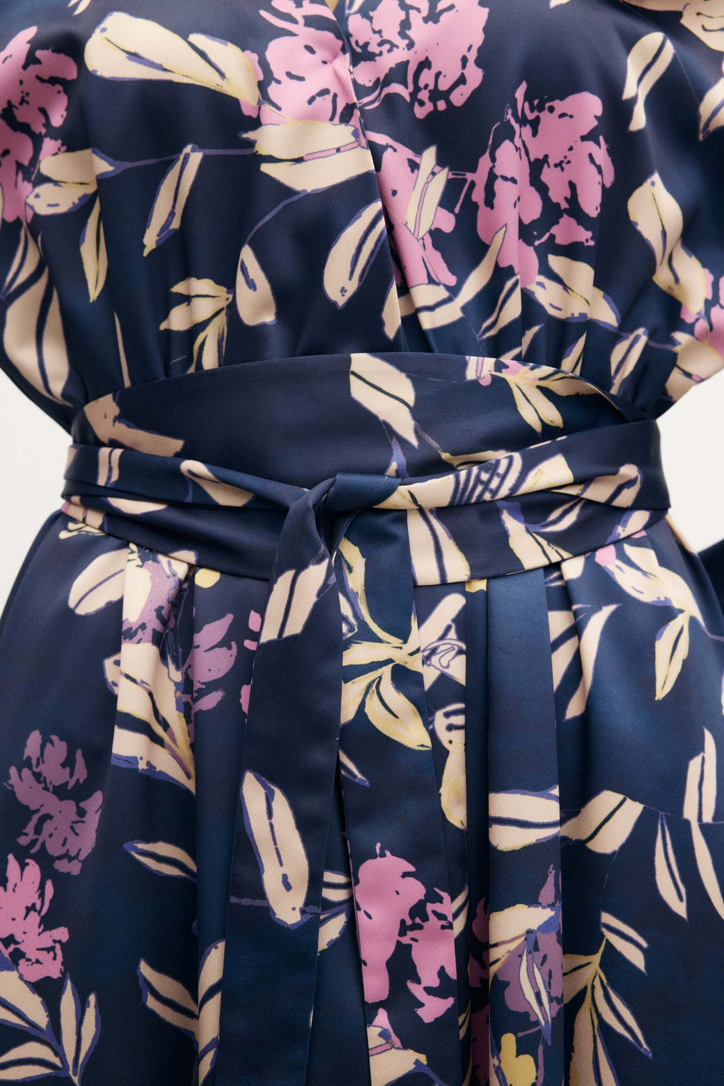 KERAMA Print Navy Dress