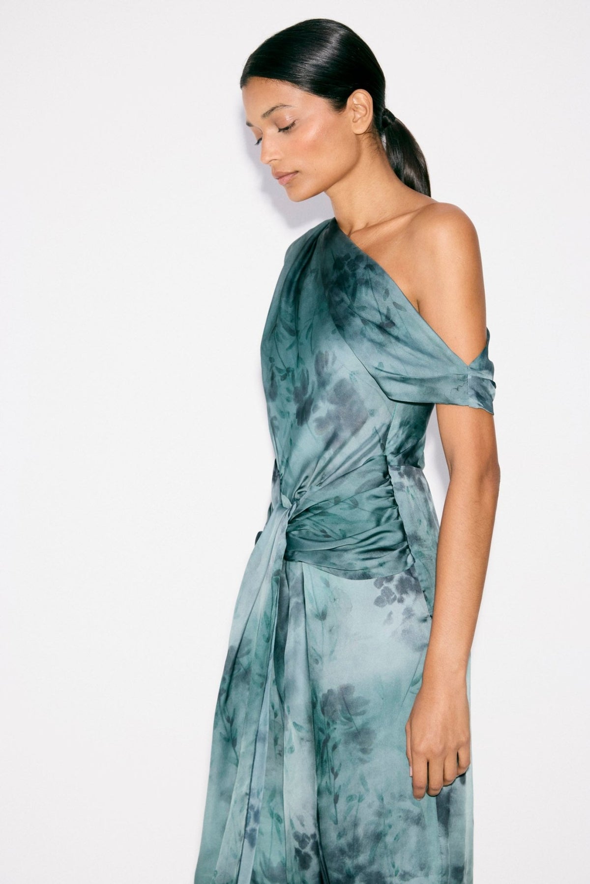 Vestido LAURINE Estampado Laguna - BIMANI