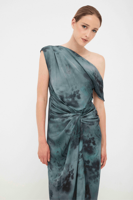 Vestido LAURINE Estampado Laguna