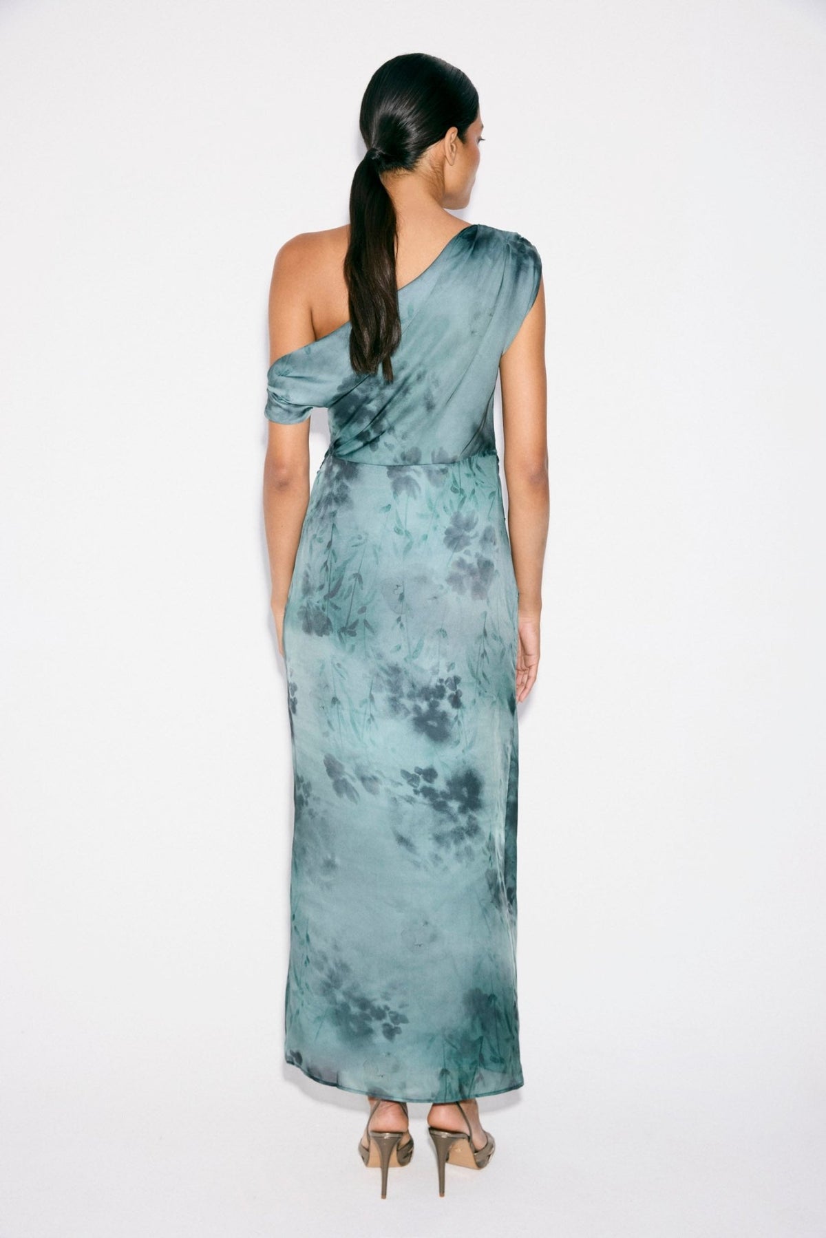 Vestido LAURINE Estampado Laguna - BIMANI