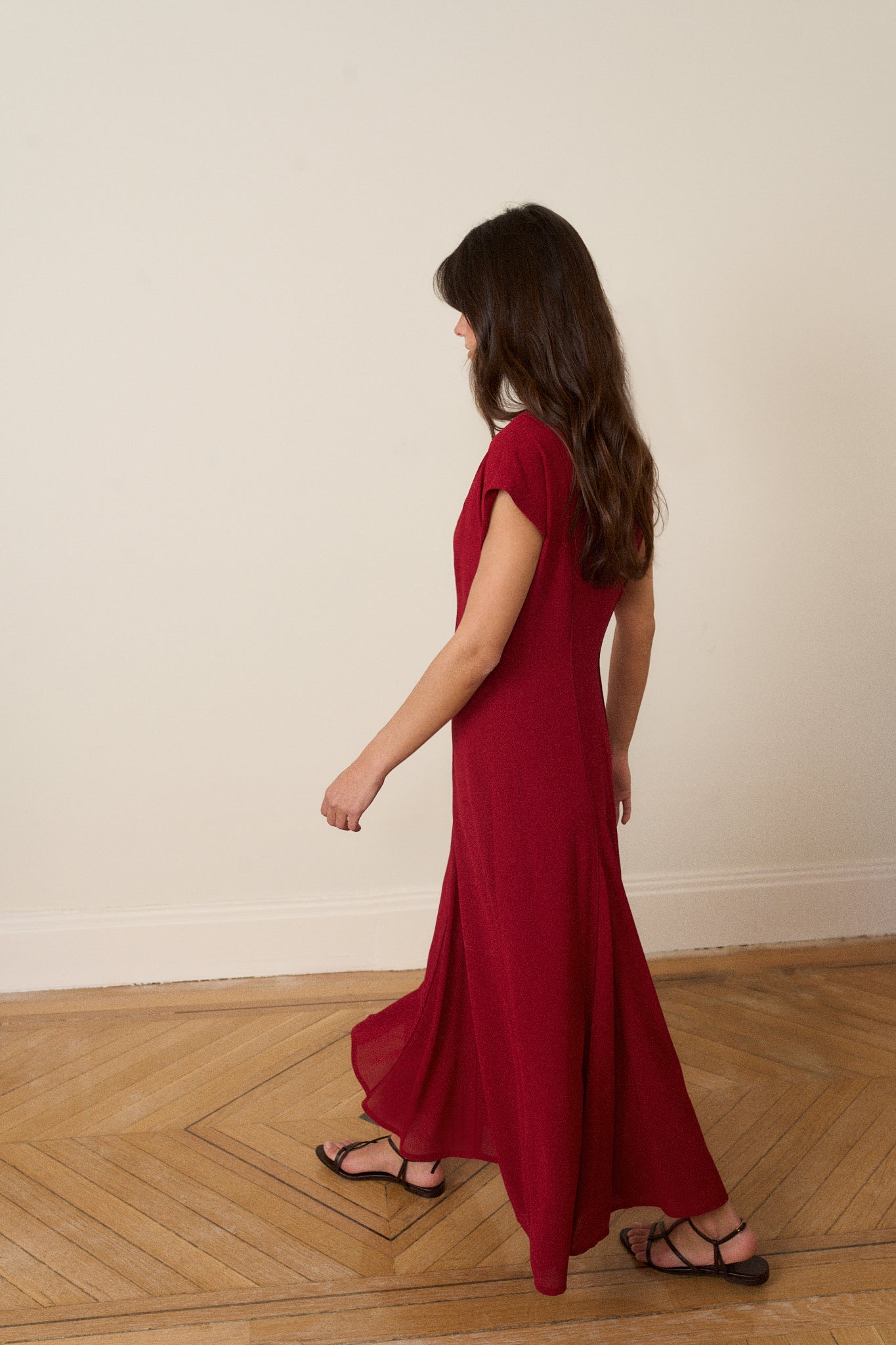 Vestido LIA Granate Magma - BIMANI