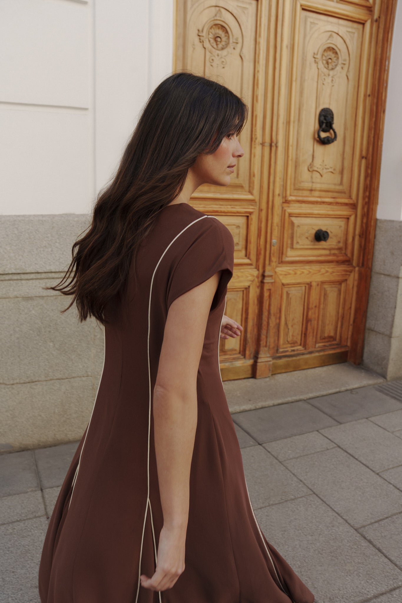 Vestido LIA Marrón Mocca - BIMANI