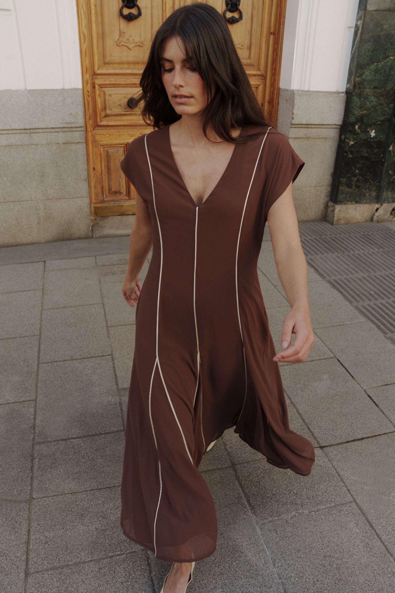 Vestido LIA Marrón Mocca - BIMANI